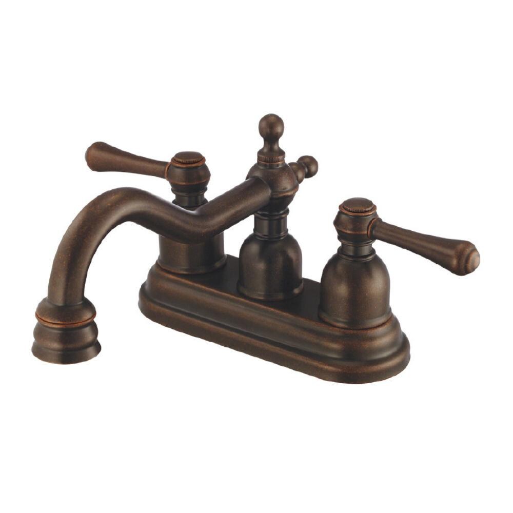 Danze Opulence Oil-Rubbed Bronze 2-handle 4-in Centerset WaterSense ...