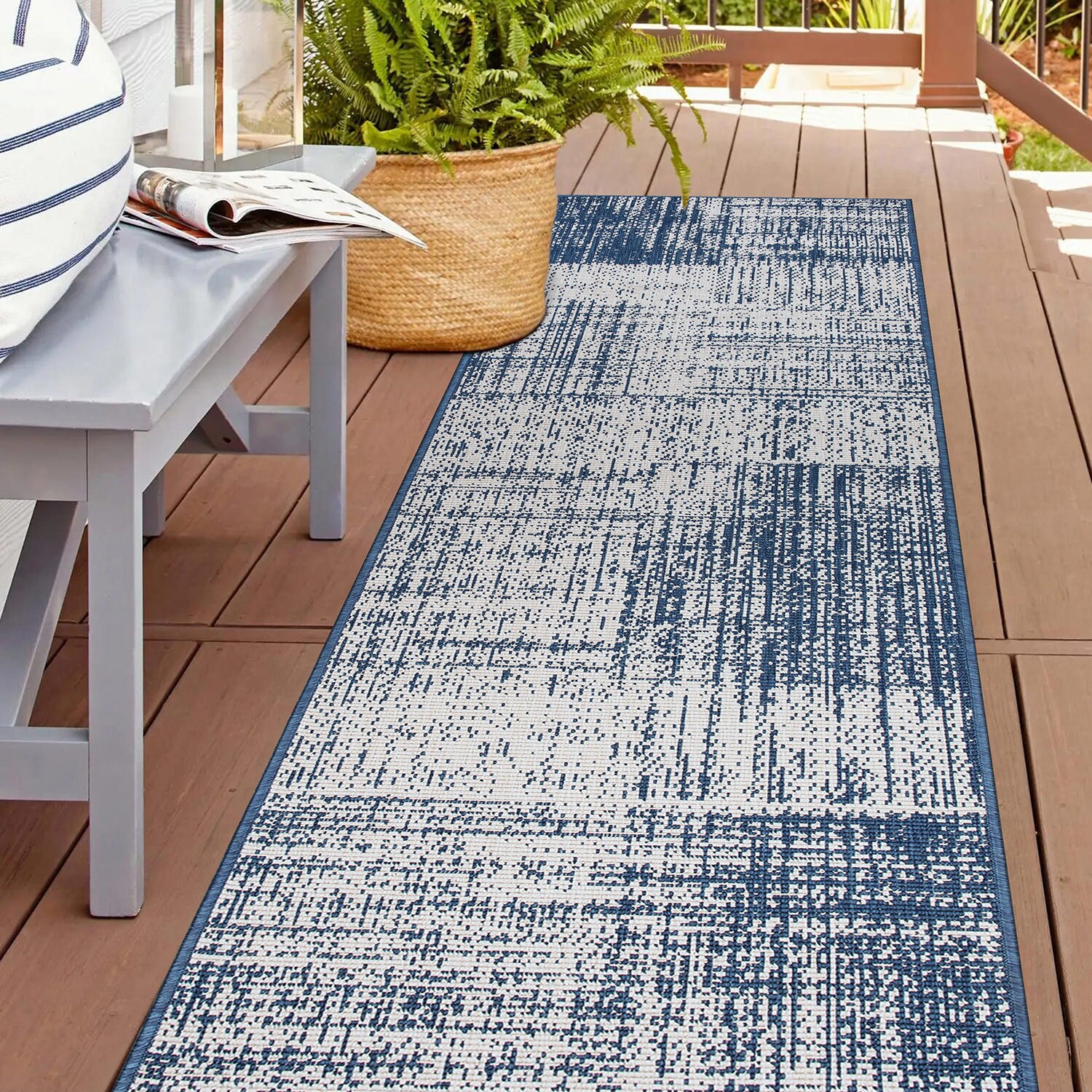 World Rug Gallery 4032BLUE2X7 rugs - View #8