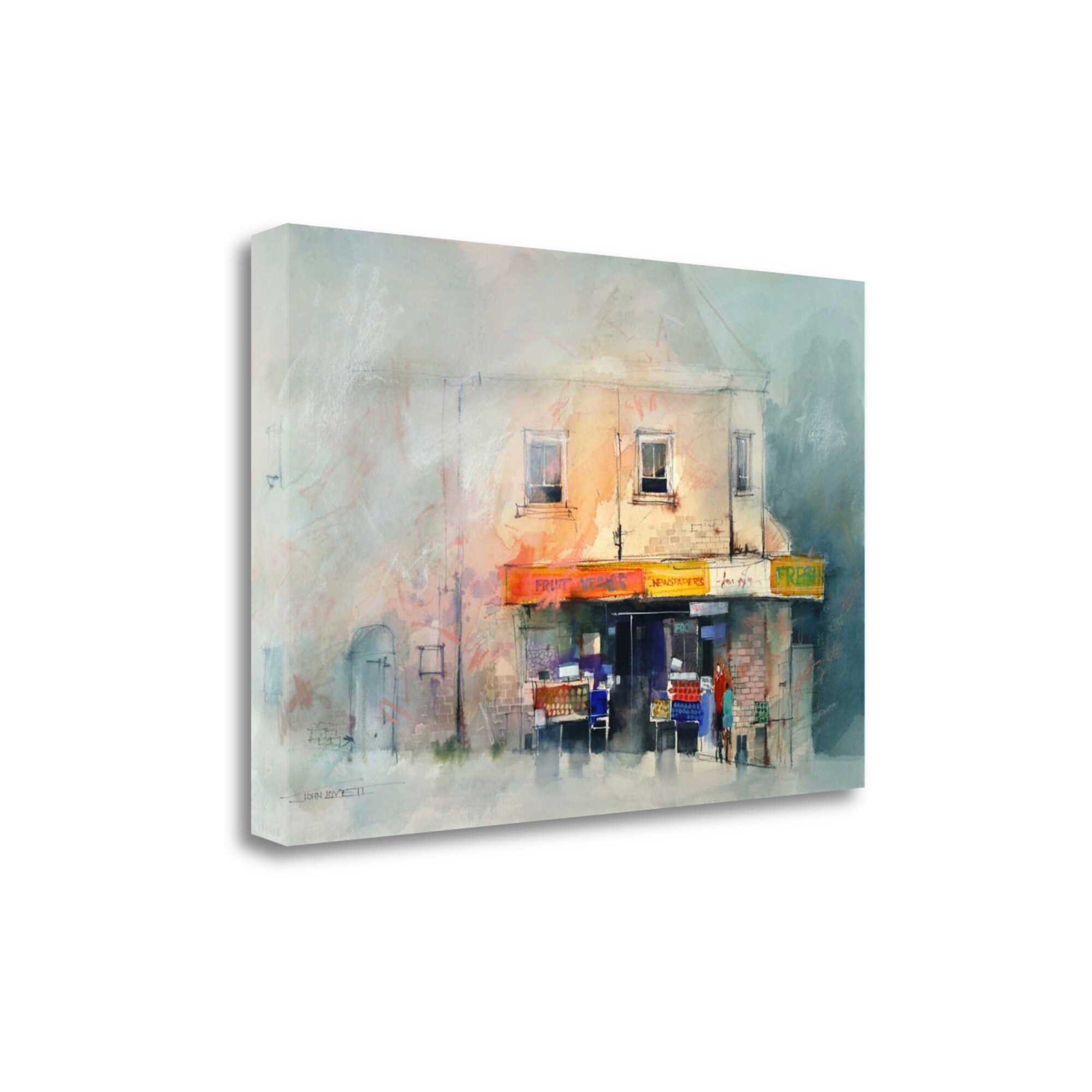 Watercolor Canvas  John Lovett Artist