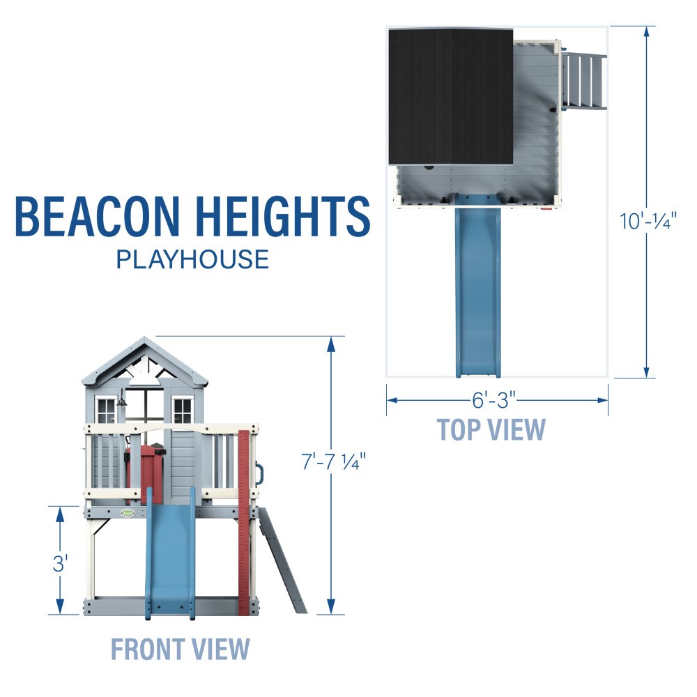 Backyard Discovery 2102323COM playhouses - View #3