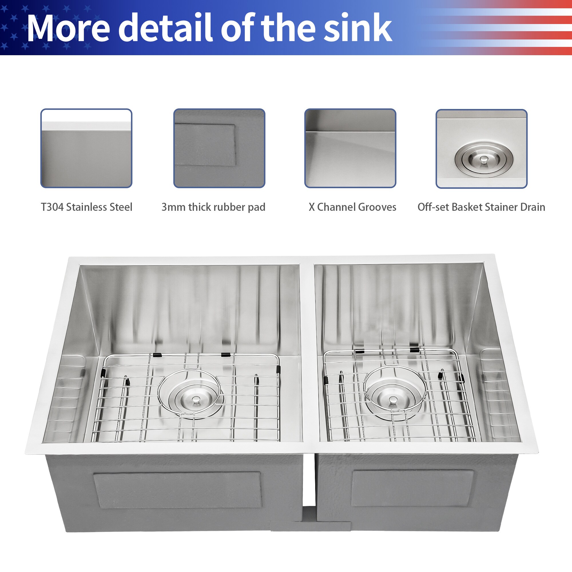 Rainlex RX-SS30-3319-64 Kitchen-Sinks - View #5