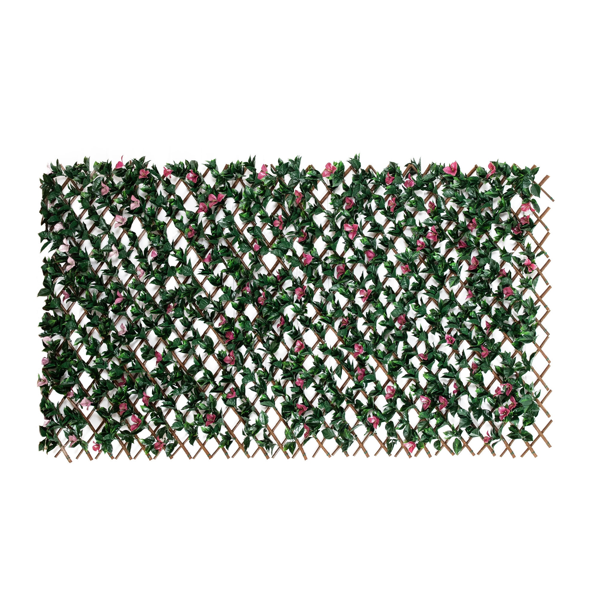 Nearly Natural P2104 40-in Pink/Green Indoor/Outdoor Wall Bougainvillea Artificial plant