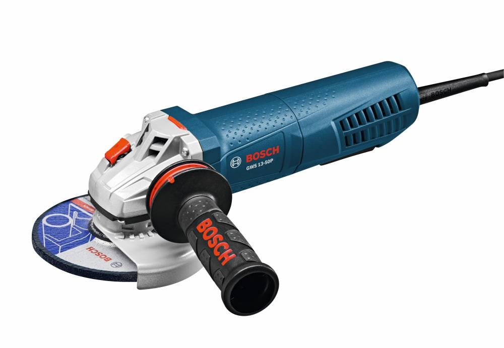 Bosch GWS13-50P 5-in 13 Amps Paddle Switch Corded Angle Grinder (Battery and Charger Not Included)