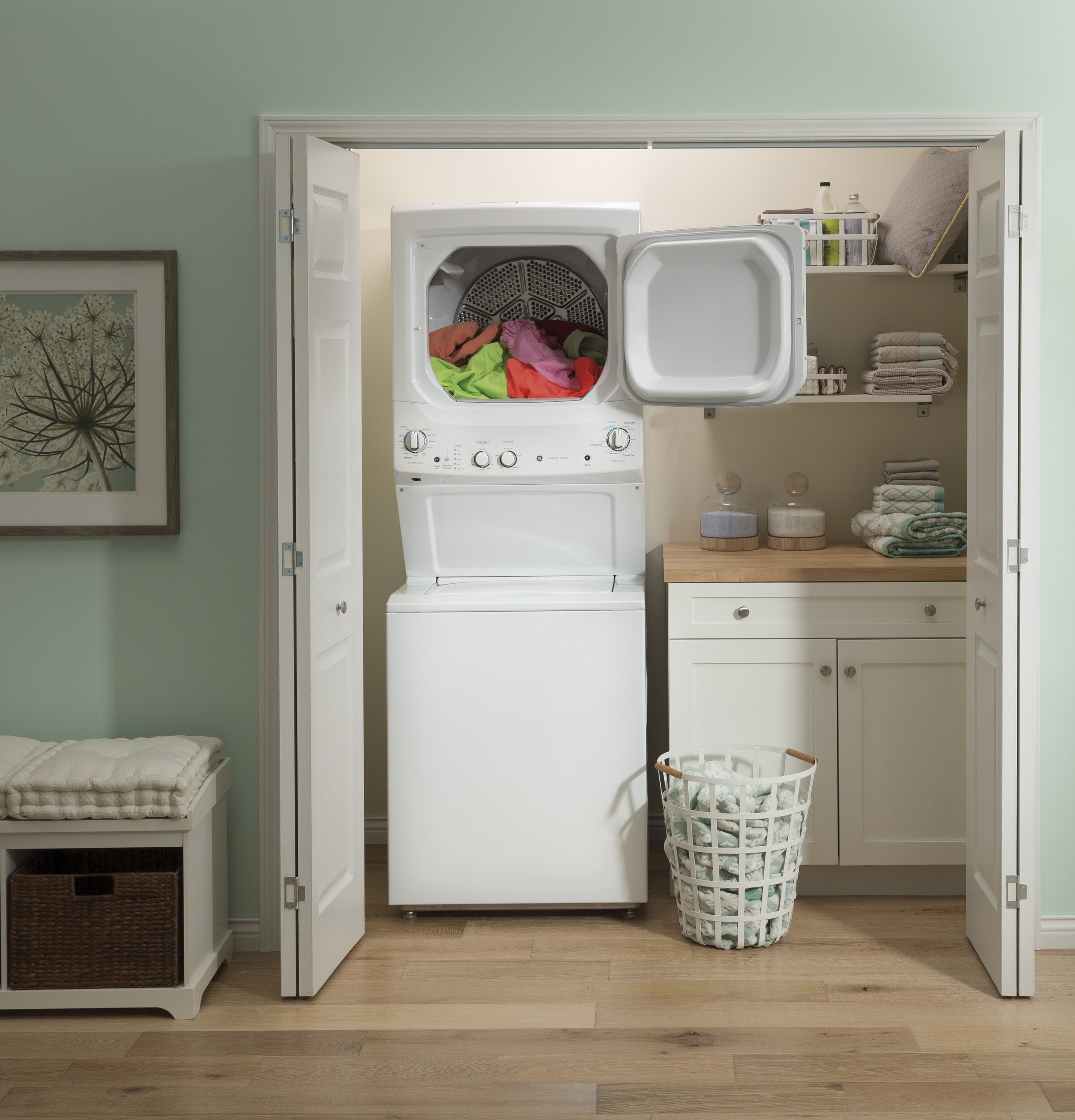 GE GUD27ESSMWW Combo-Washer-And-Dryer - View #9