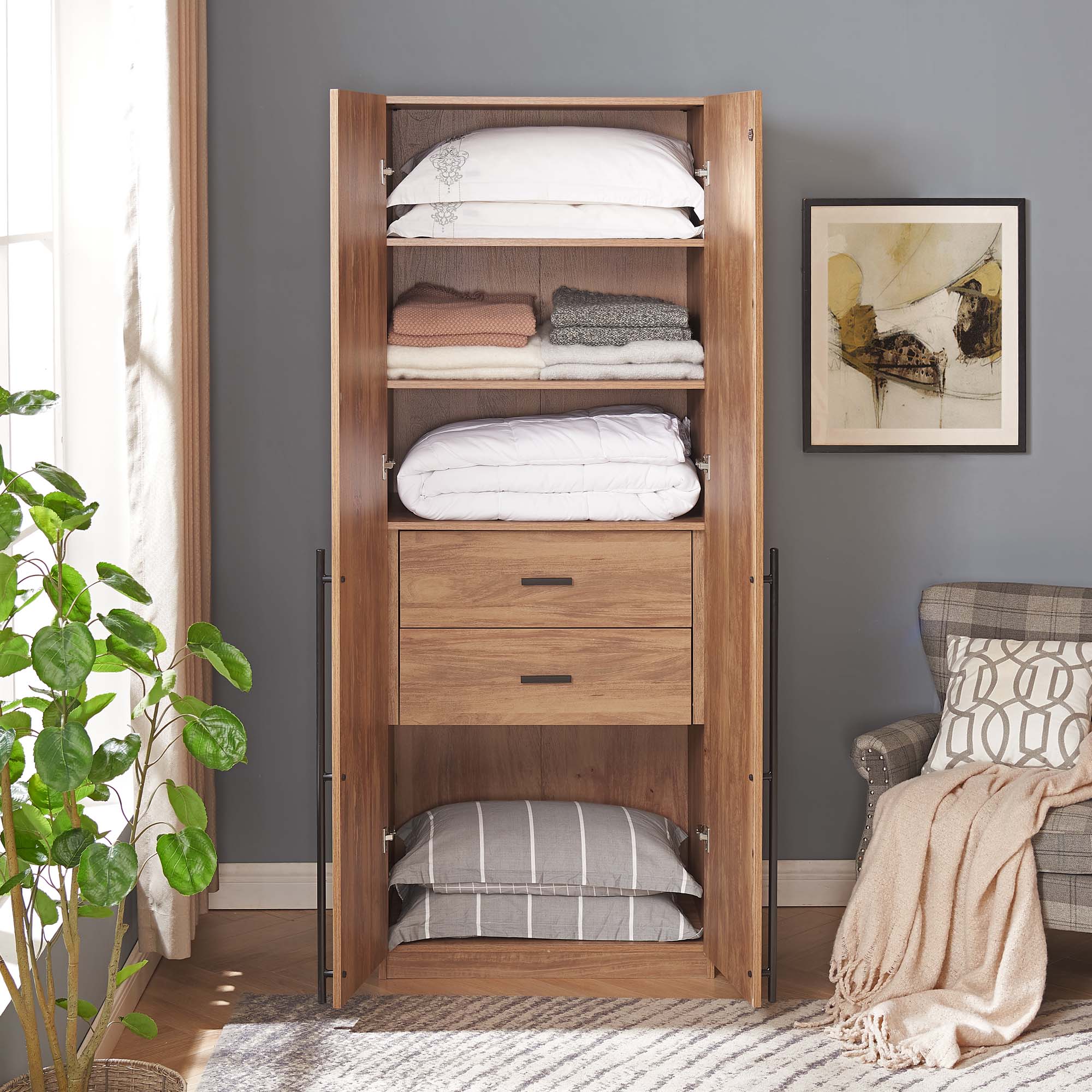 Manhattan Comfort WC001-GB armoires - View #5