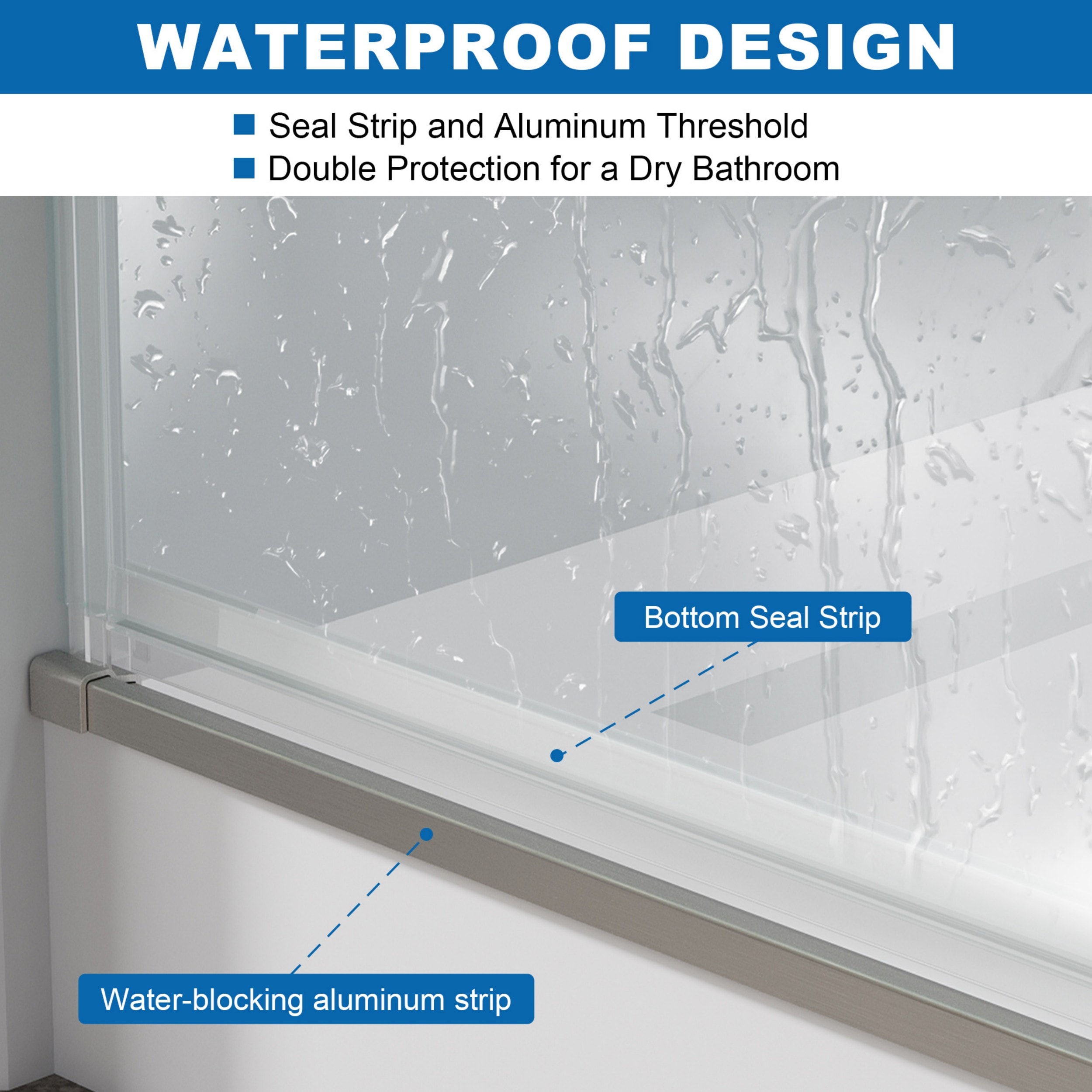 WELLFOR QPZ-TM26008 Shower-Doors - View #10