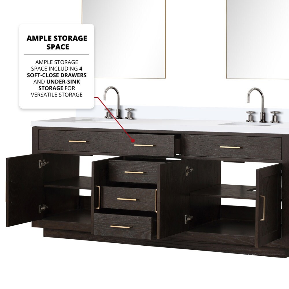 Lexora LVGI84DK211 Bath-Vanity-Combo - View #8