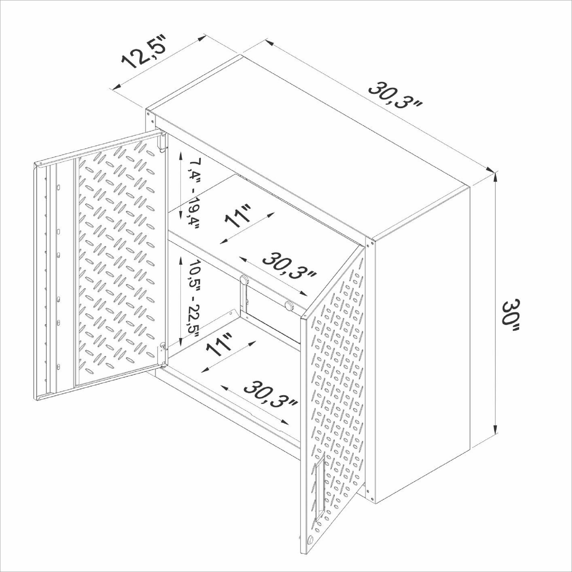 LUXEYARD DS-L-YC674 Tool-Cabinets - View #3