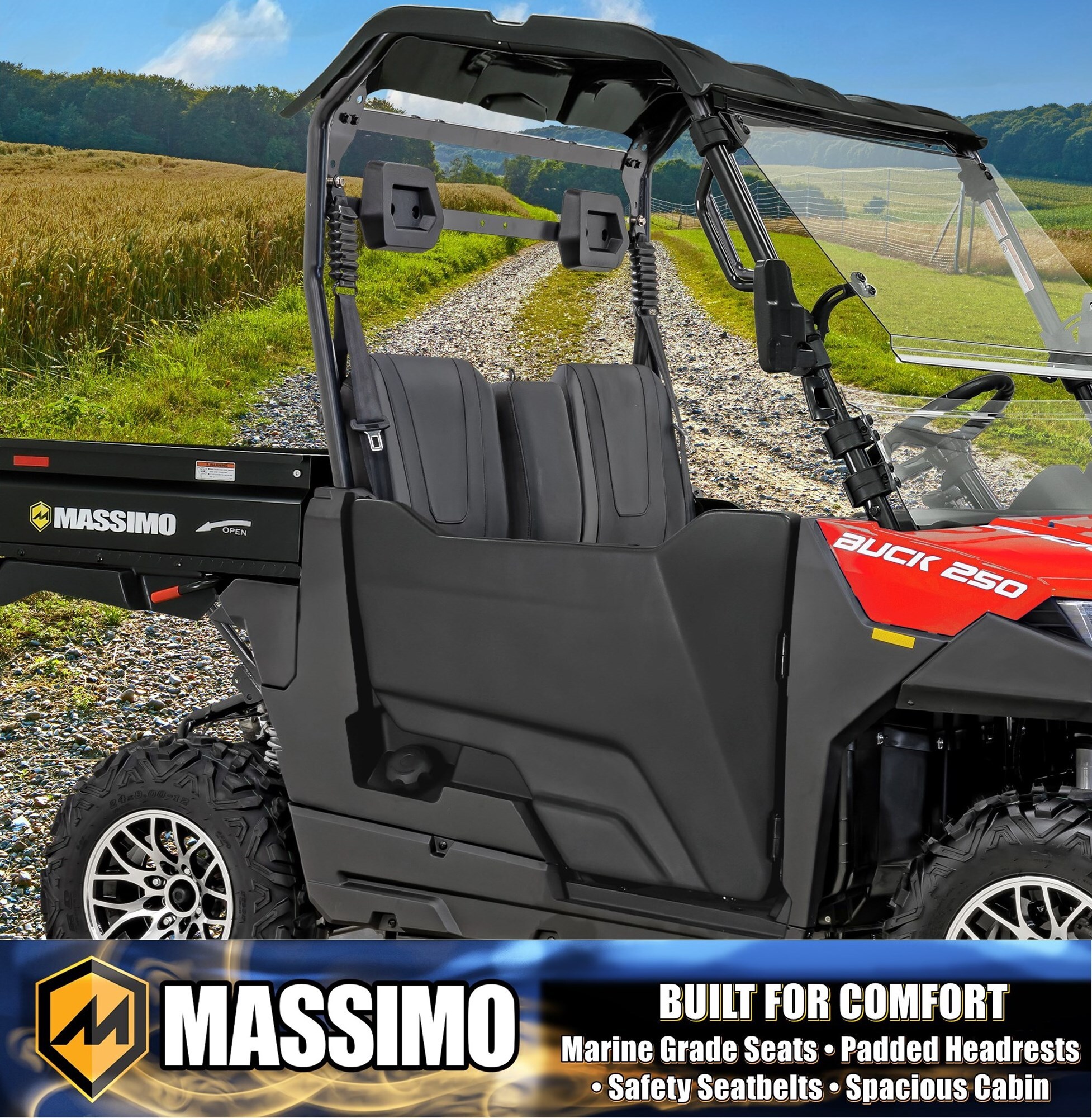 Massimo MMS-BK250-RD Motorized-Vehicles - View #6