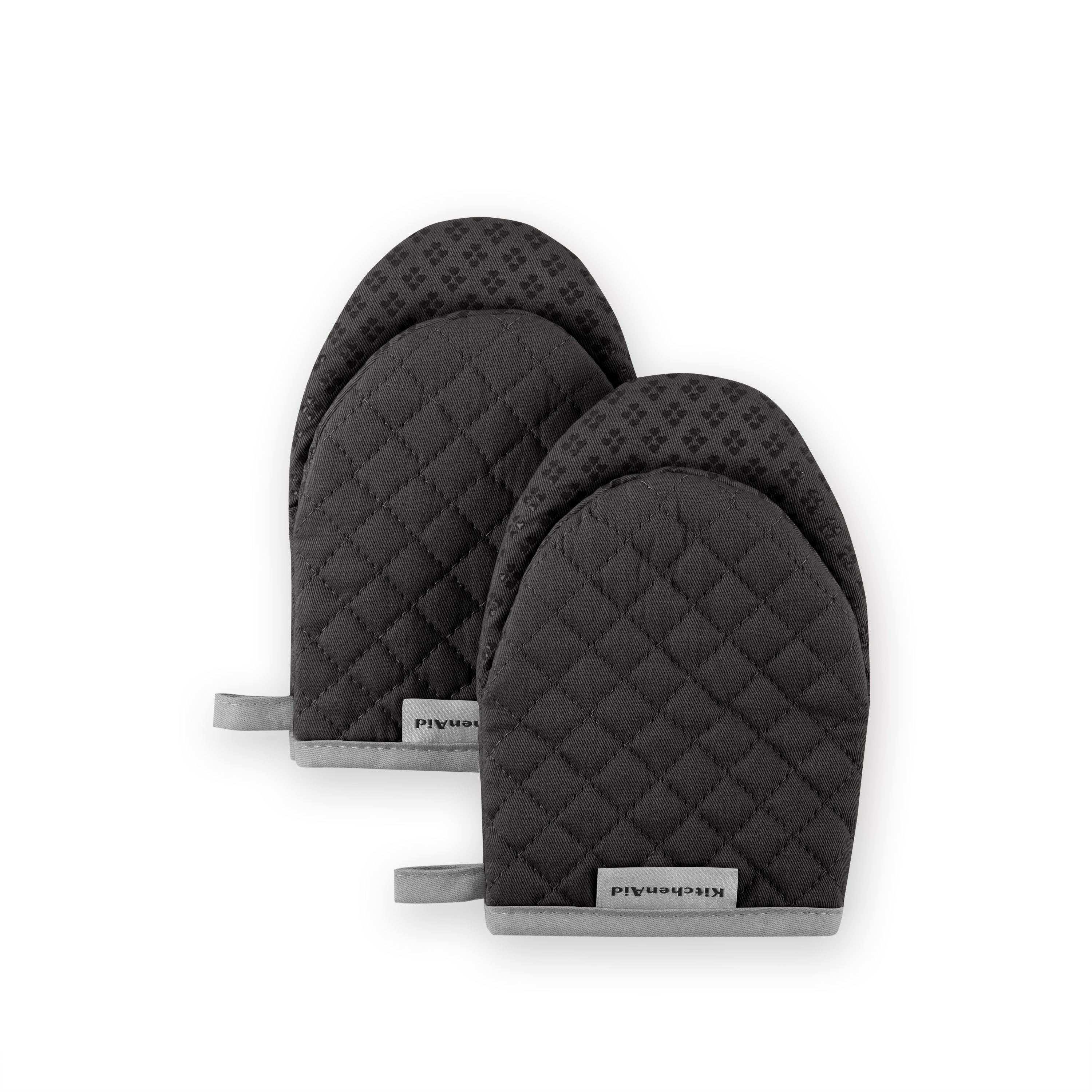 KitchenAid 2-Pack Cotton Solid Oven Mitt Set in the Kitchen Towels  department at