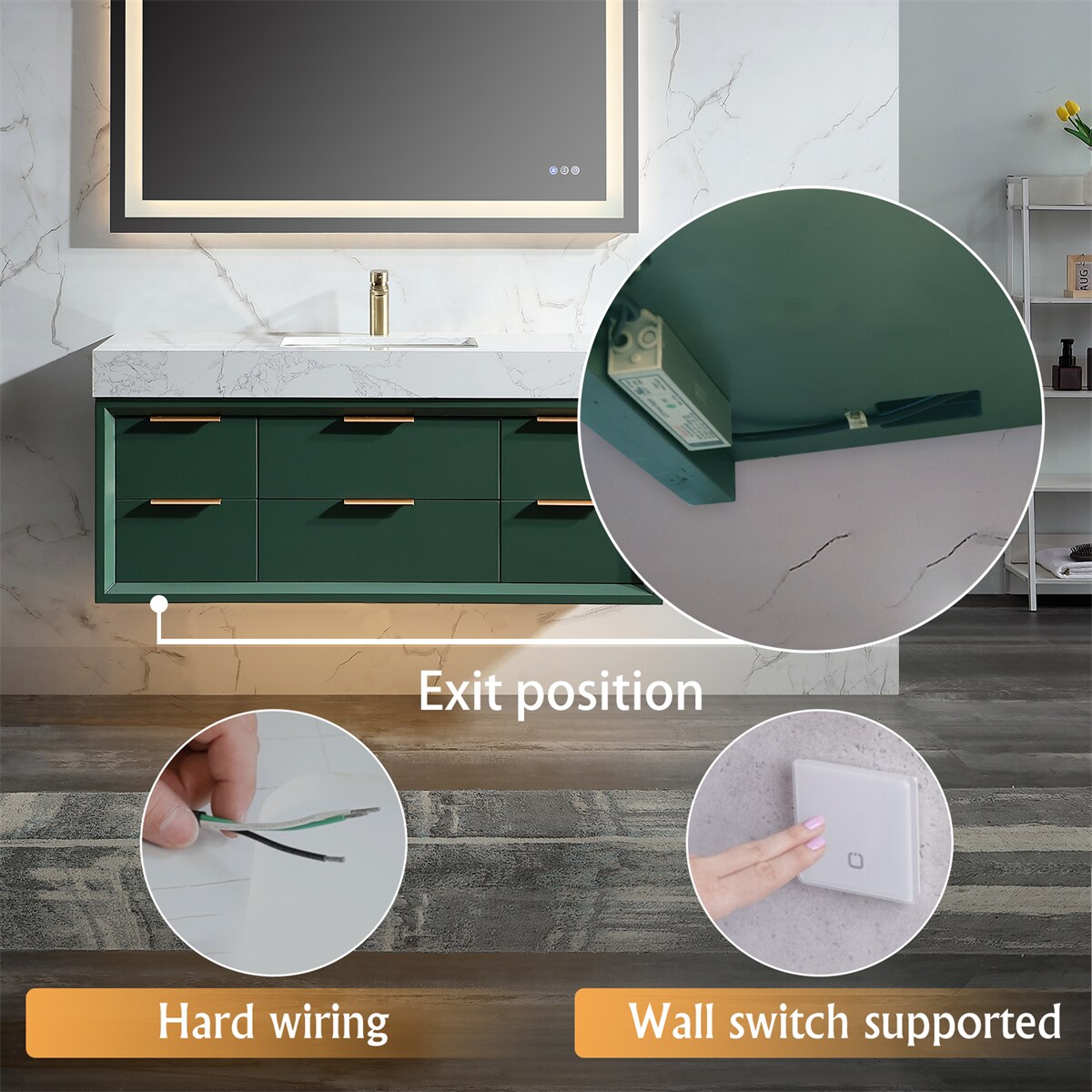 Iseryn AAB48V9GN4 Bath-Vanity-Combo - View #3