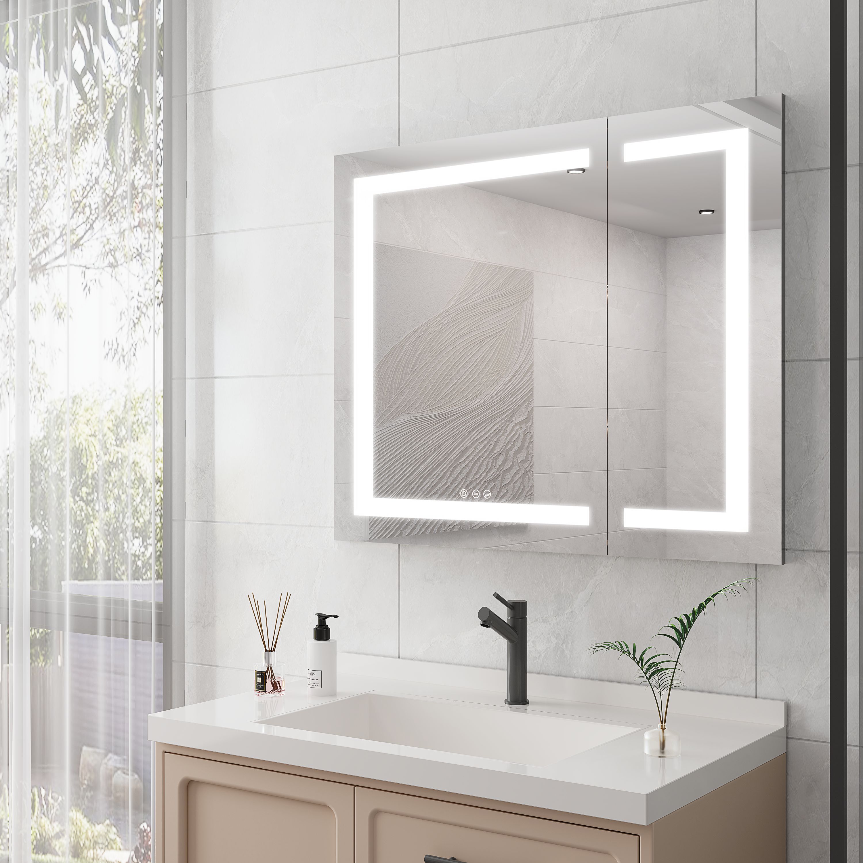 WELLFOR AMYD06-3630 Bathroom-Medicine-Cabinets - View #9