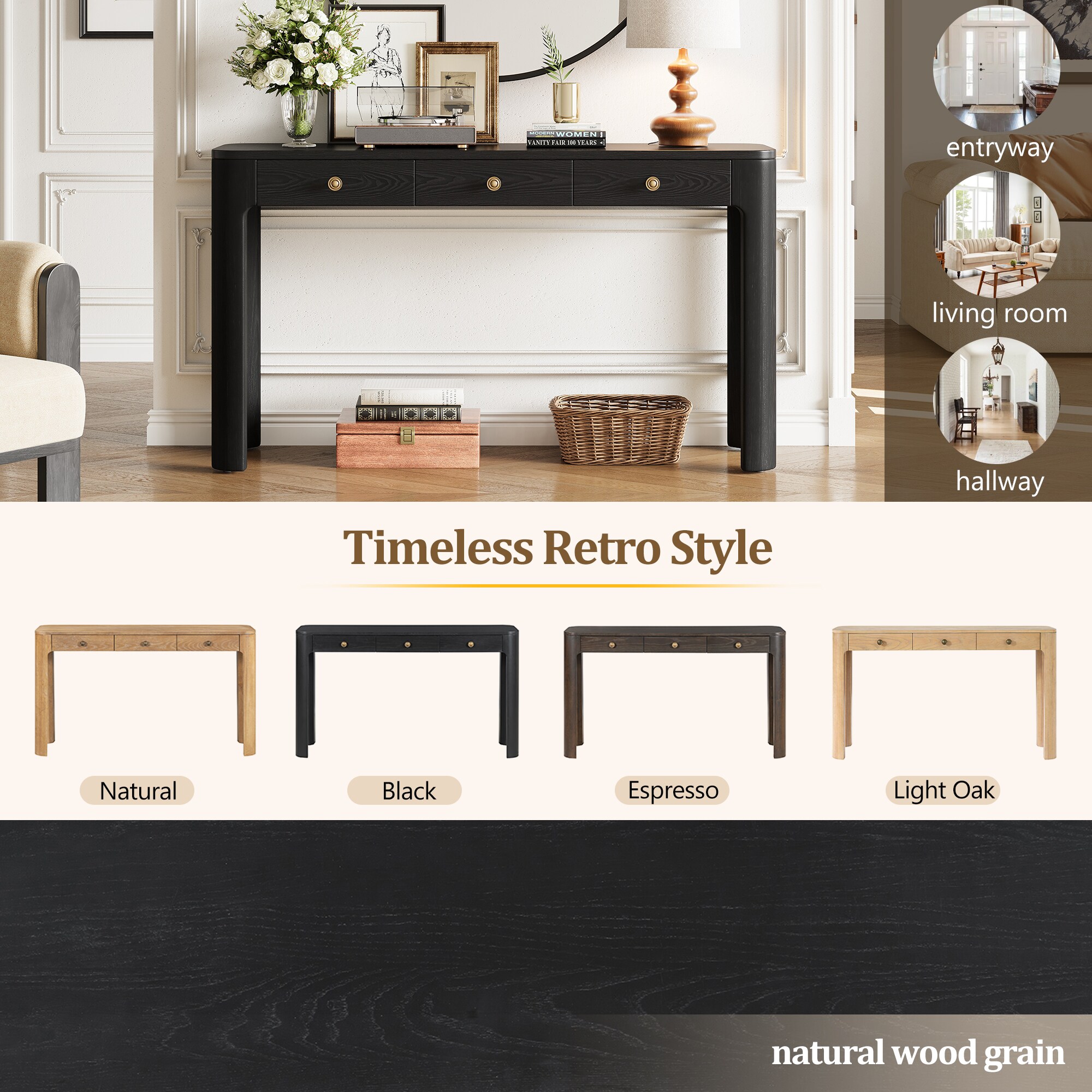 Vynxaria LS0505-7151525B Console-Sofa-Tables - View #7