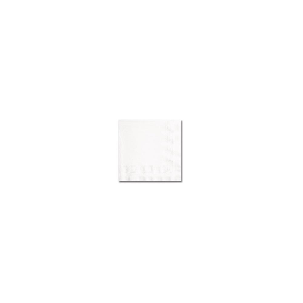 WHITE DINNER NAPKIN, LINEN LIKE FLAT PACK (1,000)