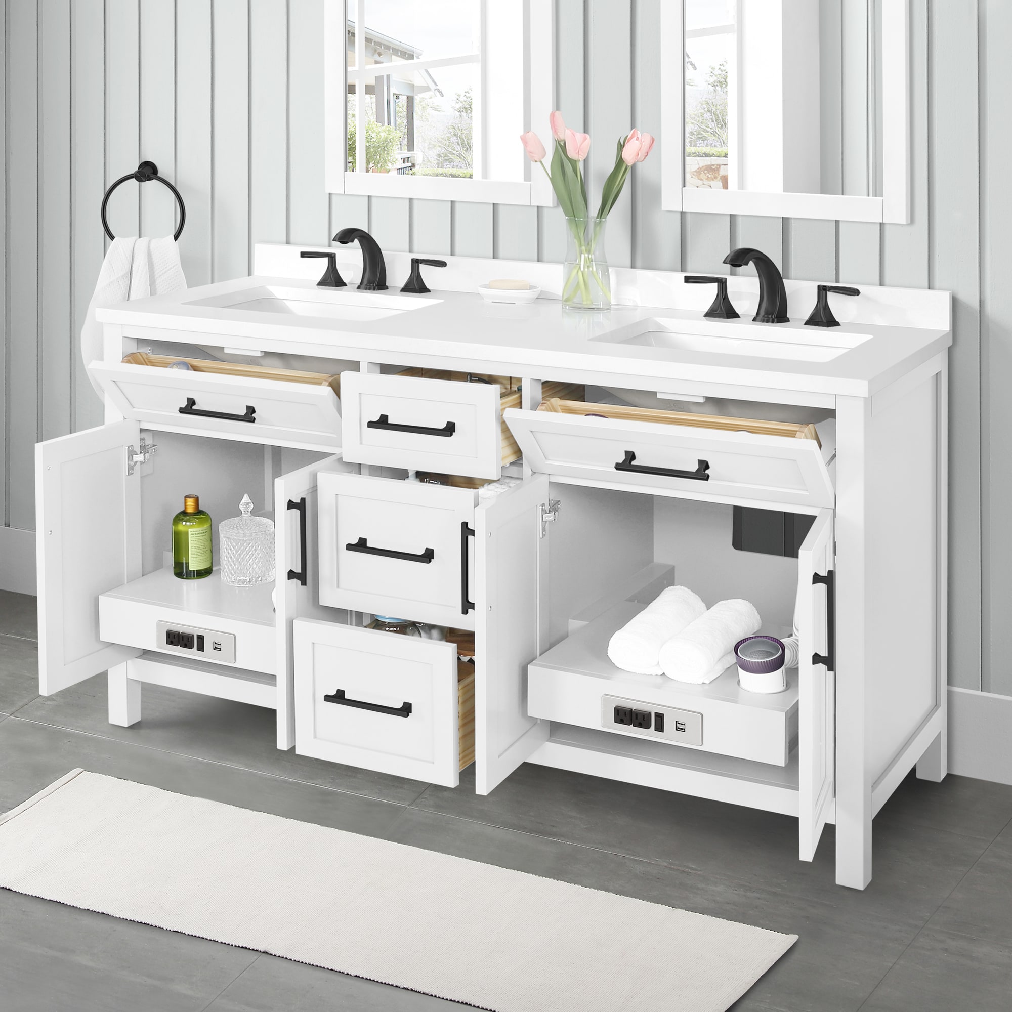 allen + roth BRINKHAVEN-60W Bath-Vanity-Combo - View #5