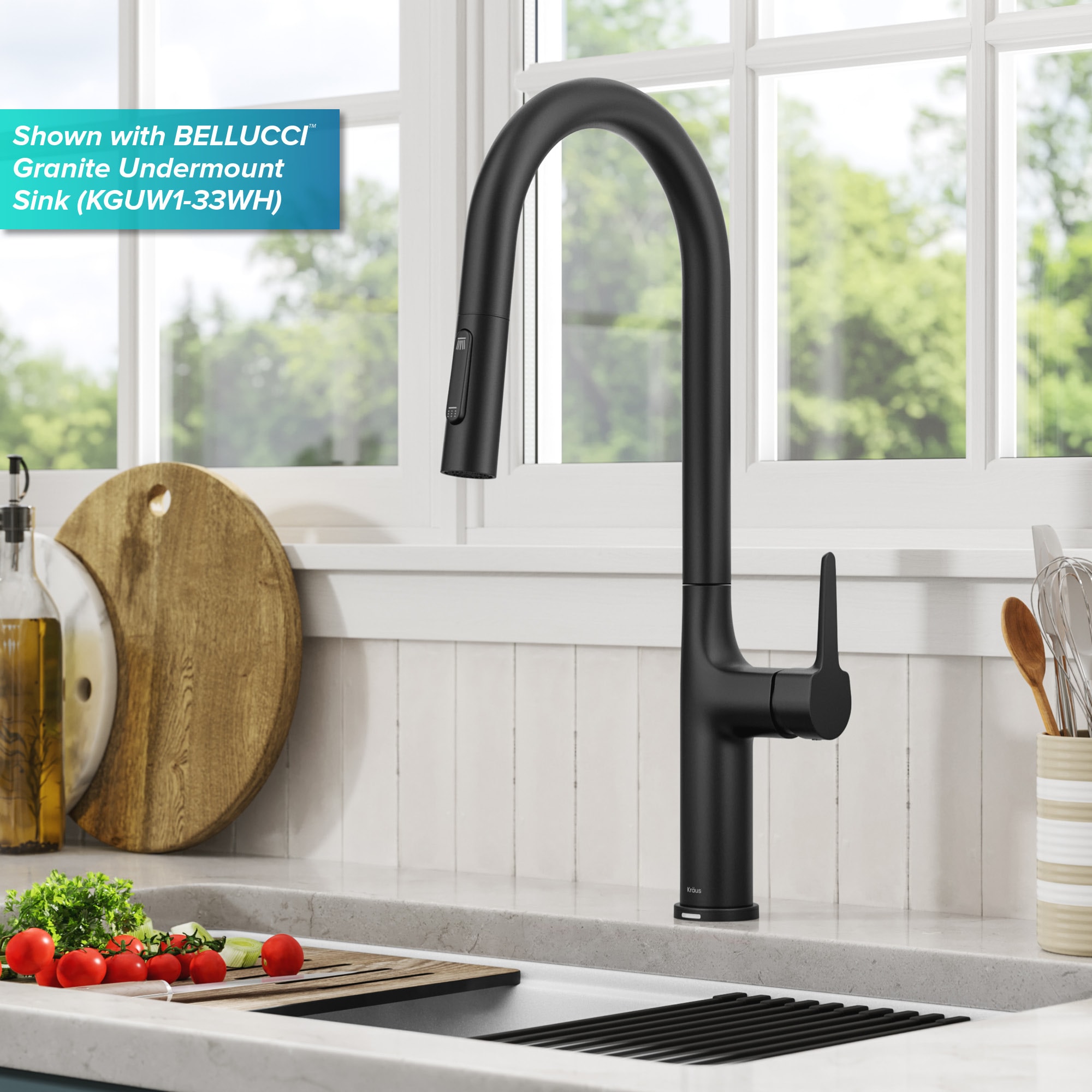 Kraus KTF-3101MB Kitchen-Faucets - View #12
