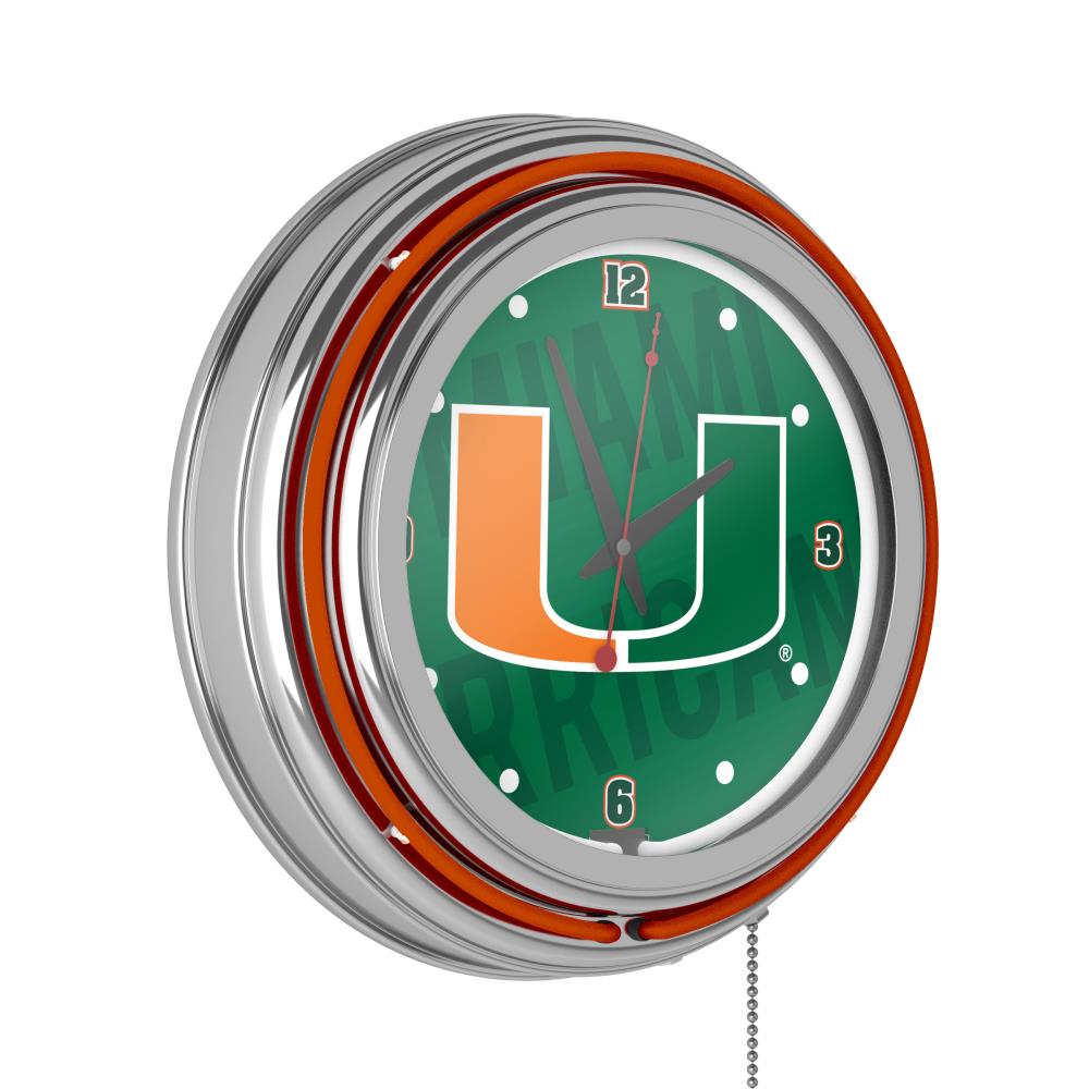 Miami Hurricanes Clocks at Lowes.com