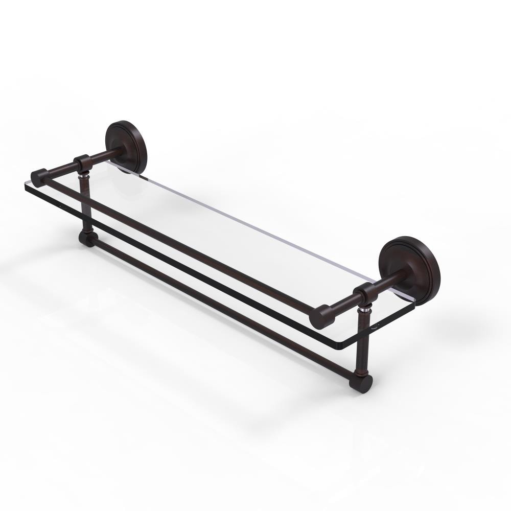 Allied Brass PRBP-1TB/22-GAL-VB Prestige Regal Venetian Bronze Wall mount Bathroom Shelf ( 22-in x 5-in x 5-in )
