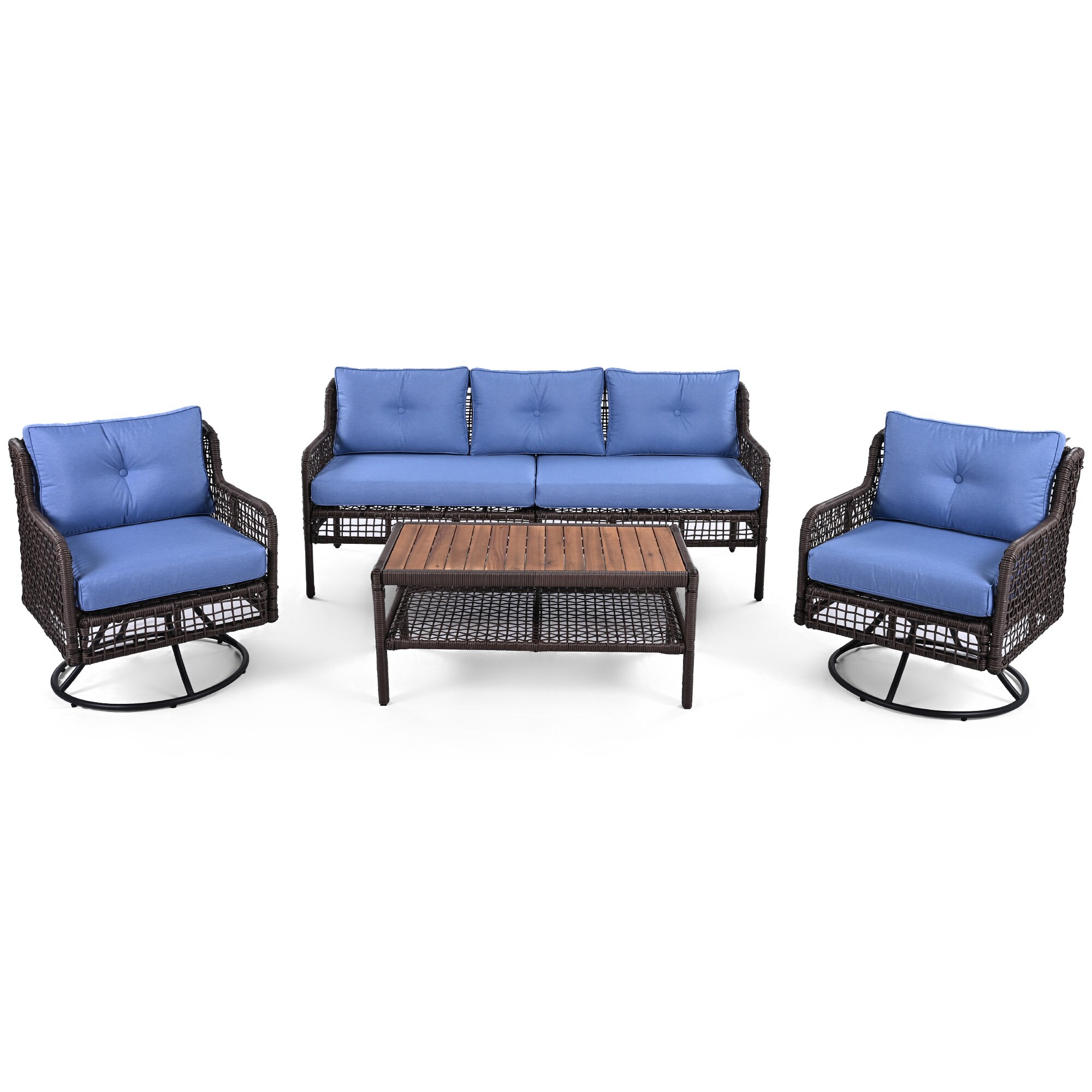 SINOFURN SYA020393GY Patio-Conversation-Sets - View #9