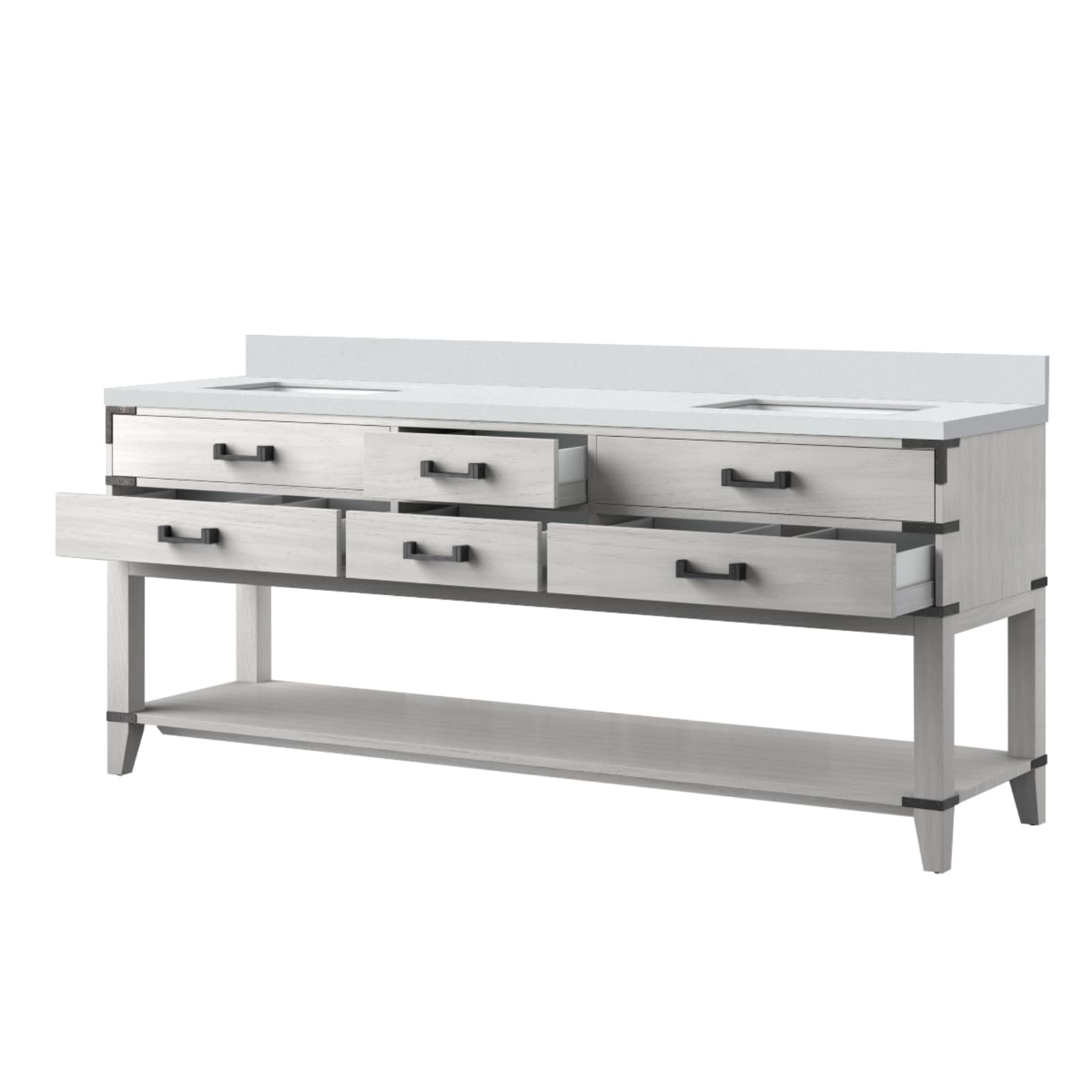 Lexora LVGR80DM200 Bath-Vanity-Combo - View #3