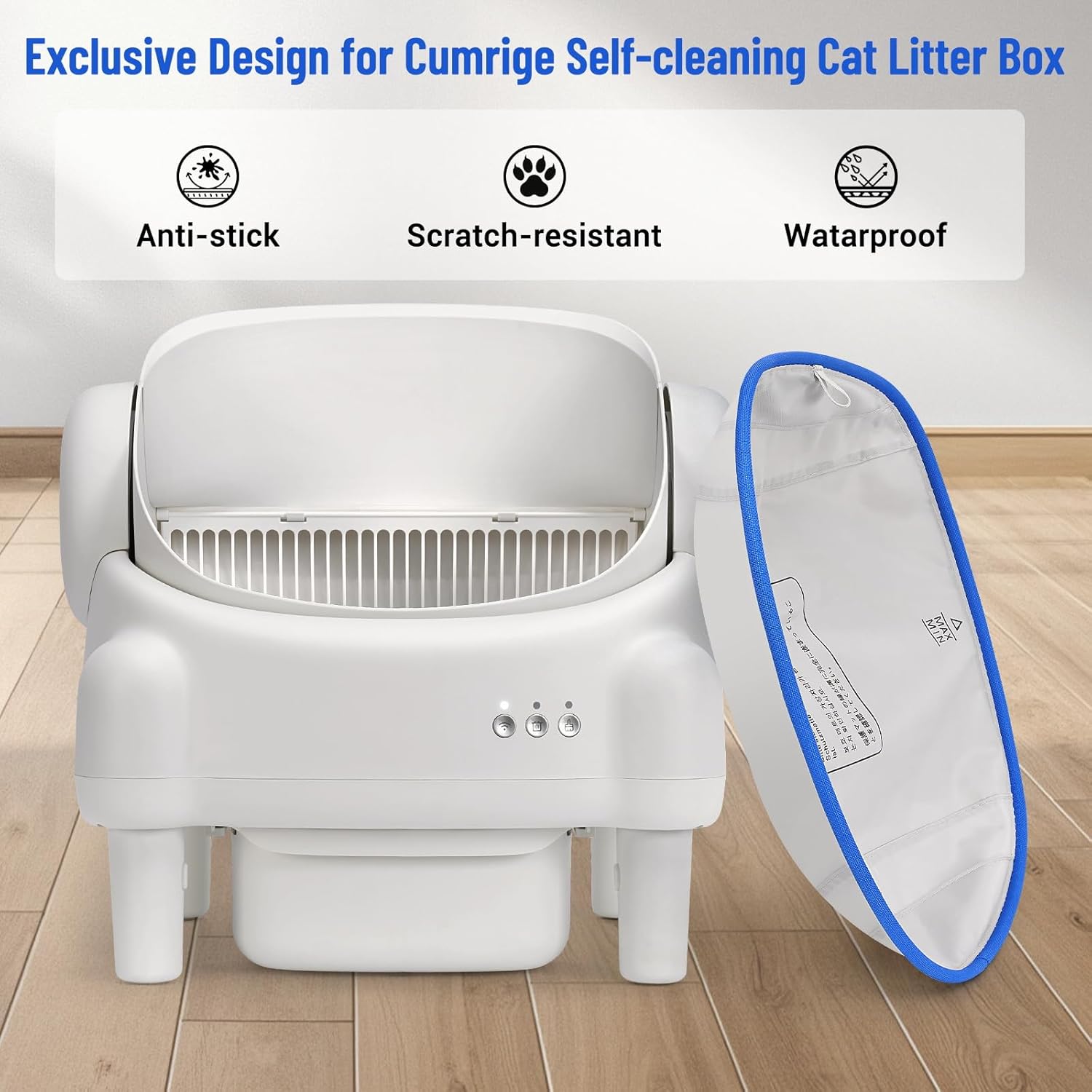 Paruuntys PT-Y1-B0FHH8QZ1K Litter-Boxes - View #3