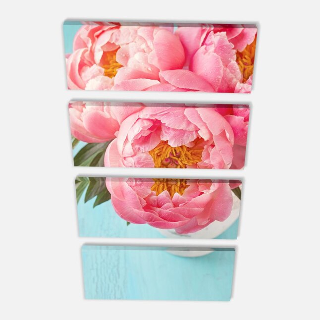 Designart 48-in H x 28-in W Floral Print on Canvas at Lowes.com