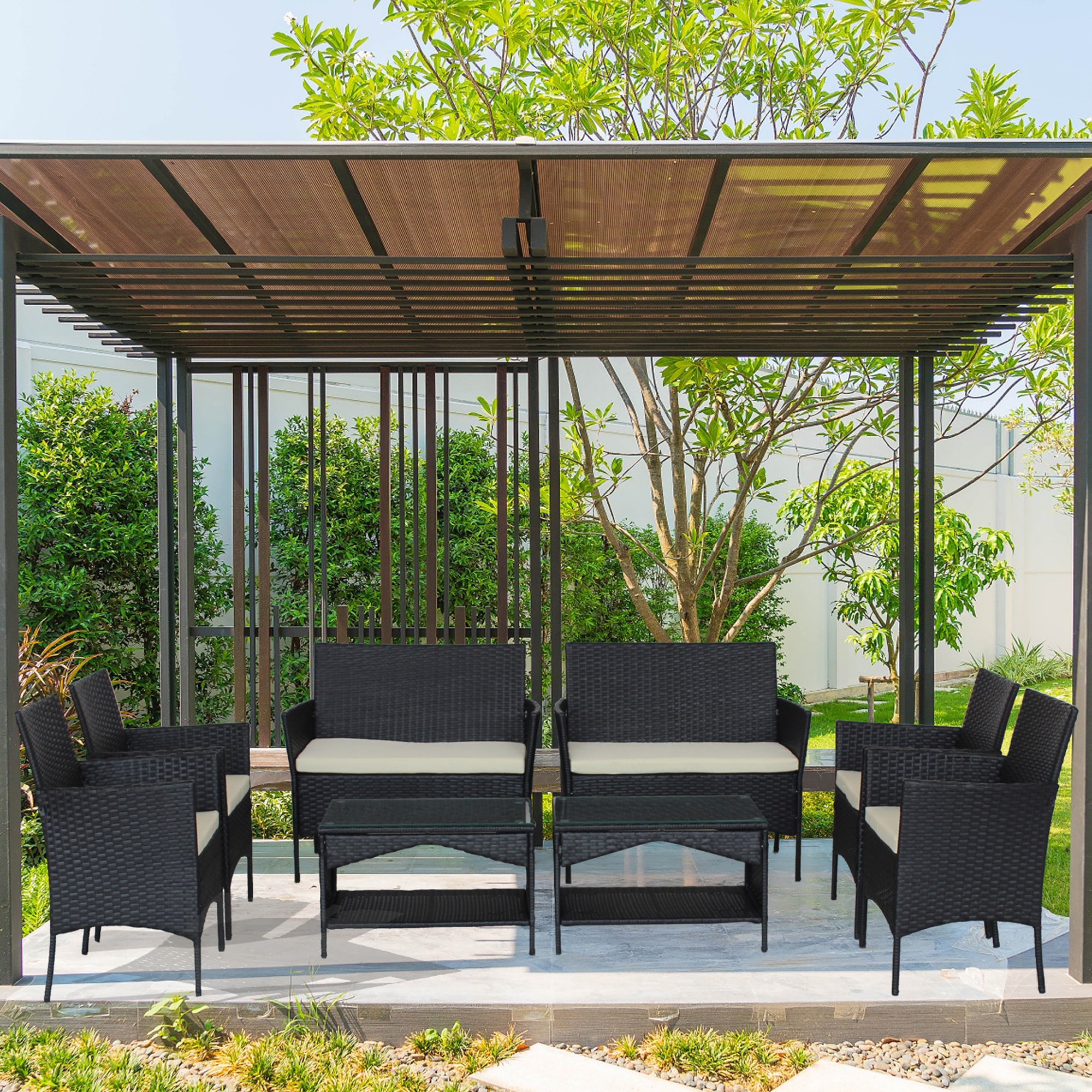 ModernLuxe L-W20901064 Patio-Conversation-Sets - View #3