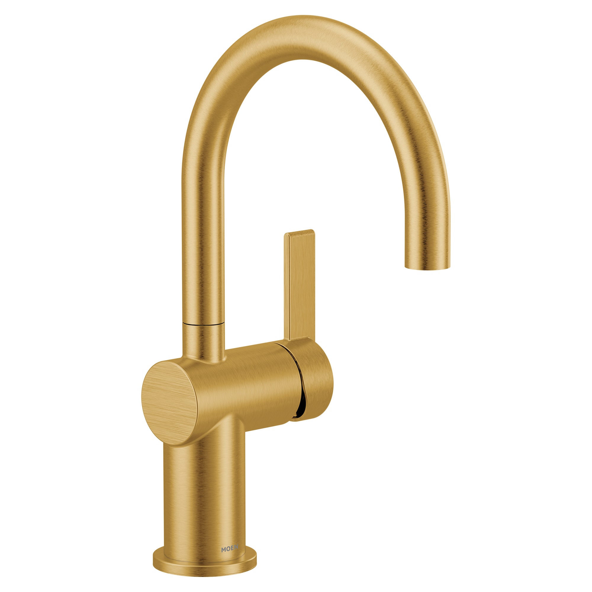 Moen 5622BG Brushed Gold Single Handle Deck-mount Kitchen Faucet