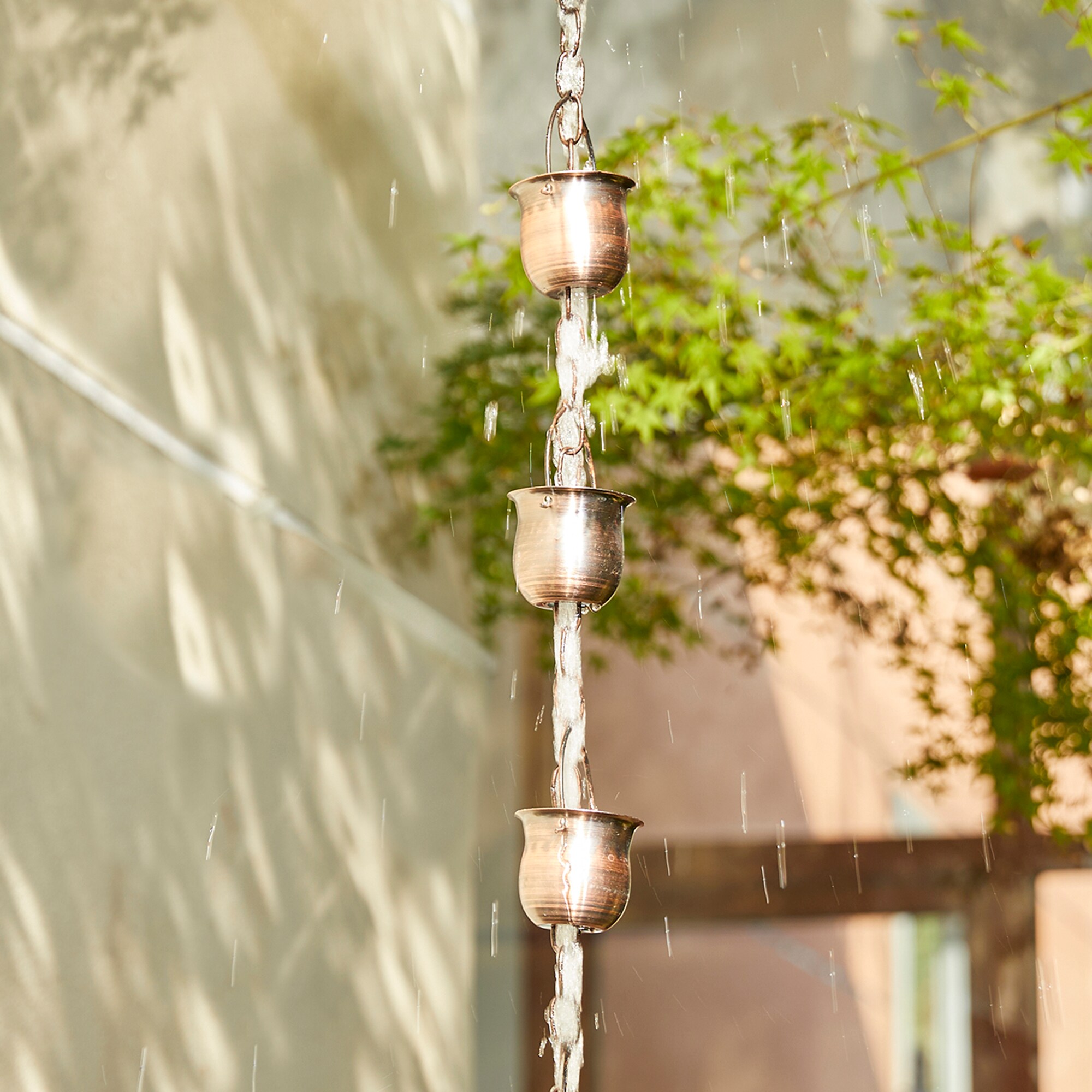 Glitzhome 2037800005 Rain-Chains - View #5