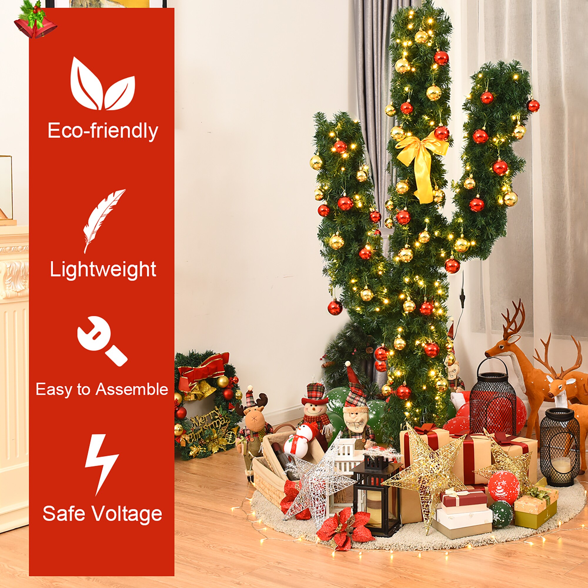 Forclover ALHY-646CM Artificial-Christmas-Trees - View #6