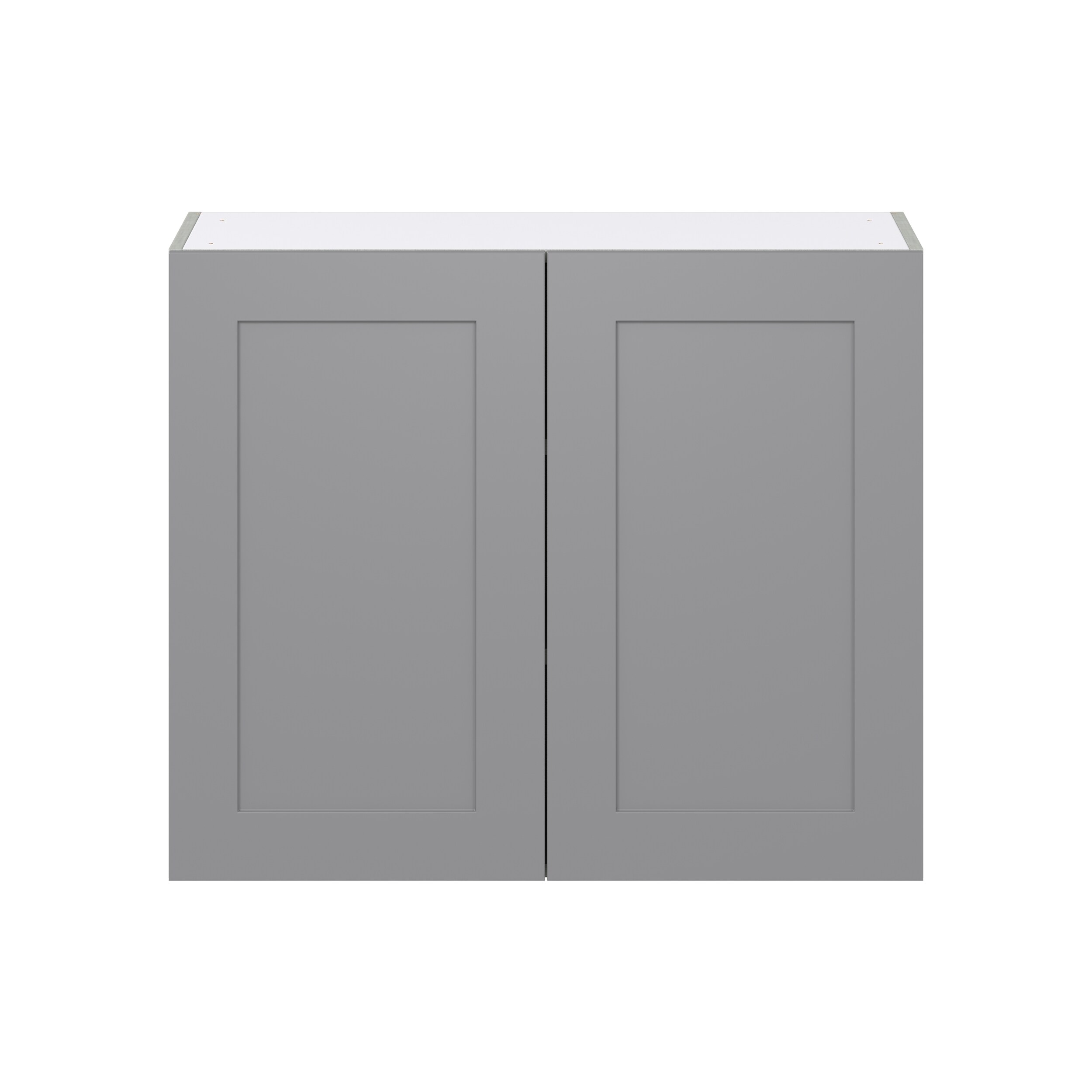 Hugo&Borg Beaumont 36-in W x 30-in H x 14-in D Slate Gray Wall Fully ...