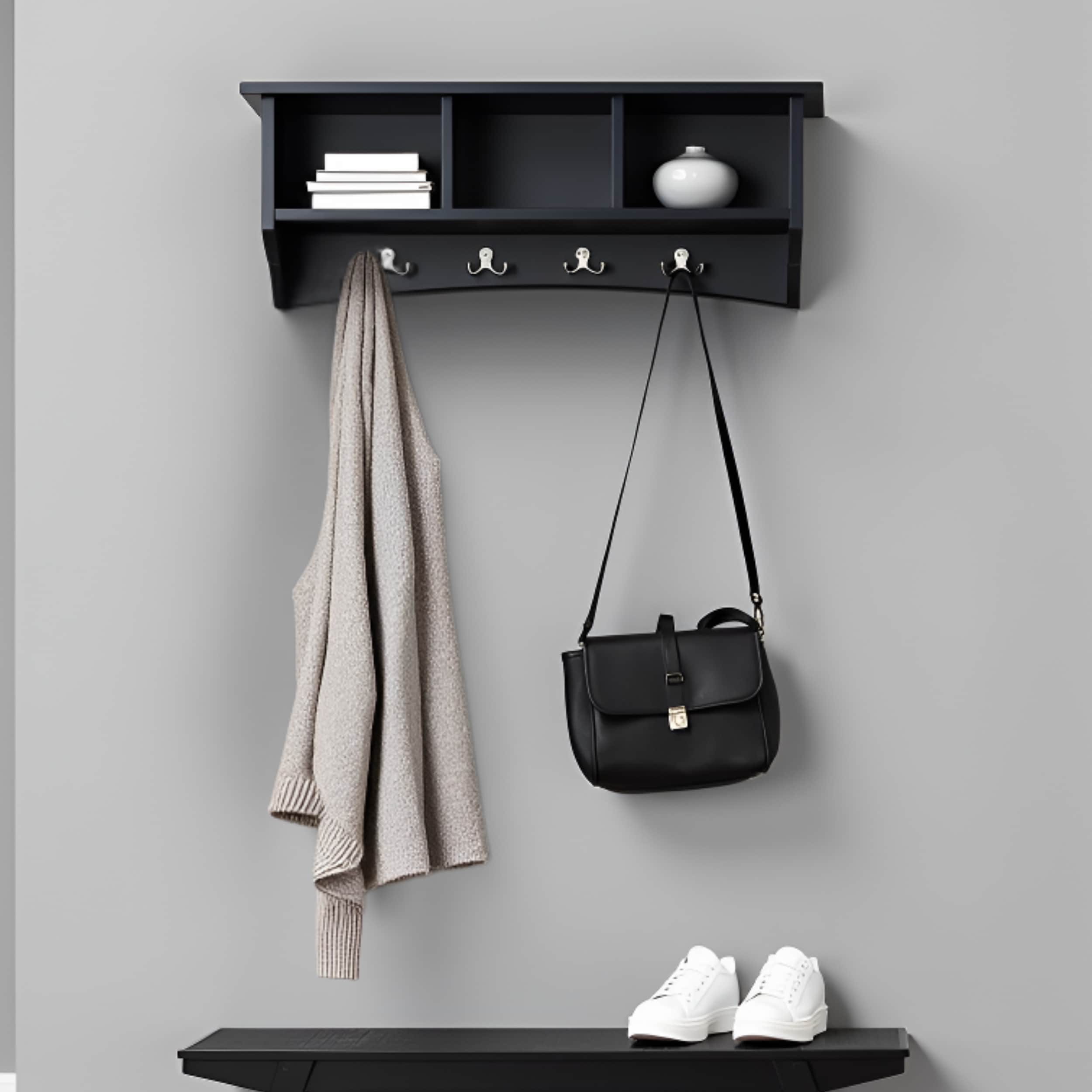 Alaterre Furniture ASCA04BL Coatrack-Stands-Pedestals - View #9