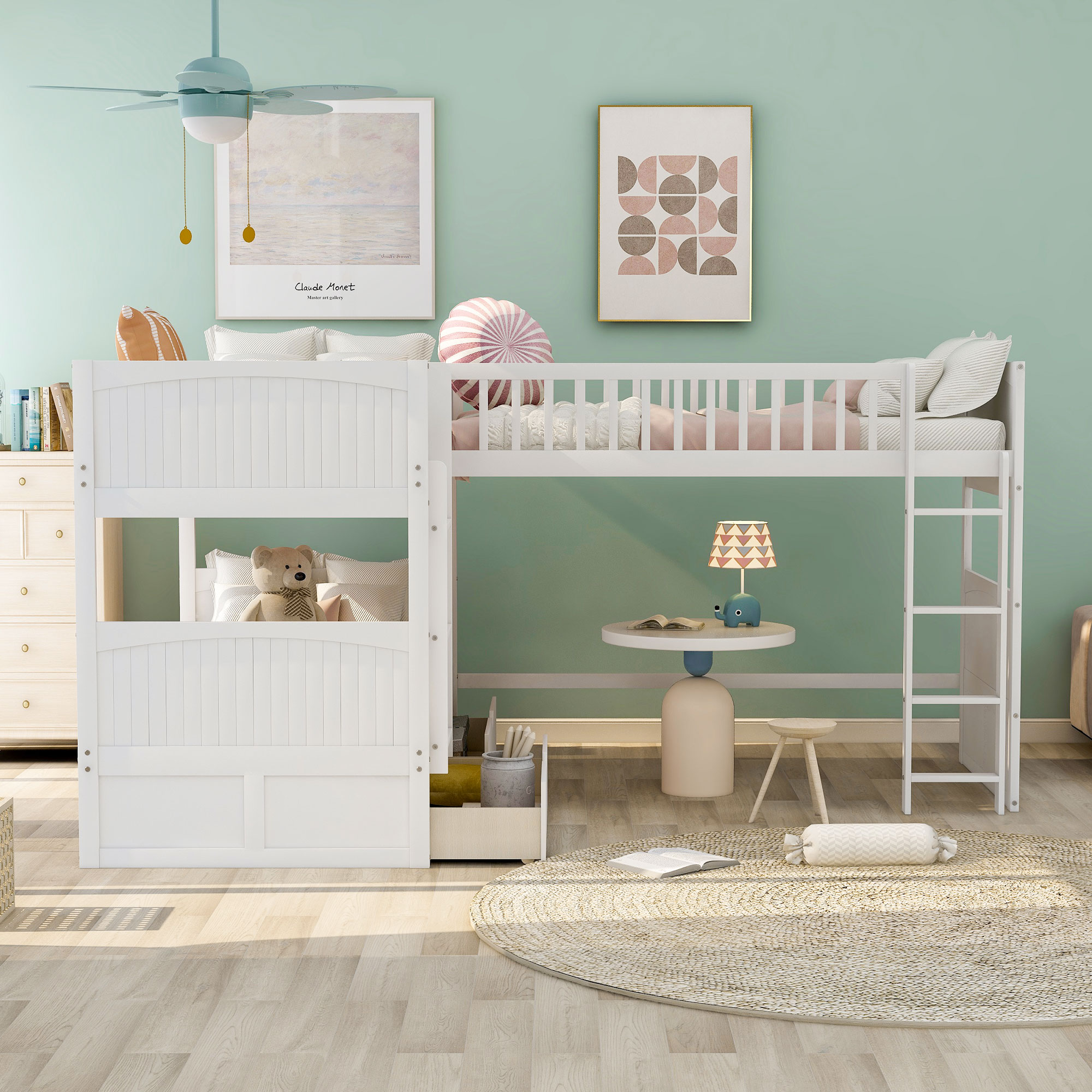 Qualler WM000906KB Bunk-Beds - View #2