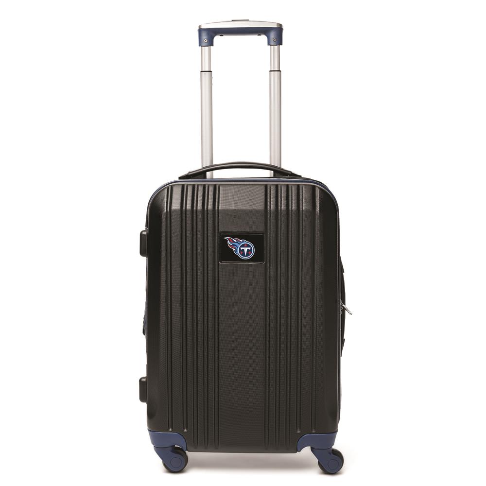 Mojo Licensing NFTTL208_NAVY NFL Tennessee Titans 23.25 x 15.5 x 9.75 Black Polycarbonate Hardshell Carry-on Bag (1-Bag)
