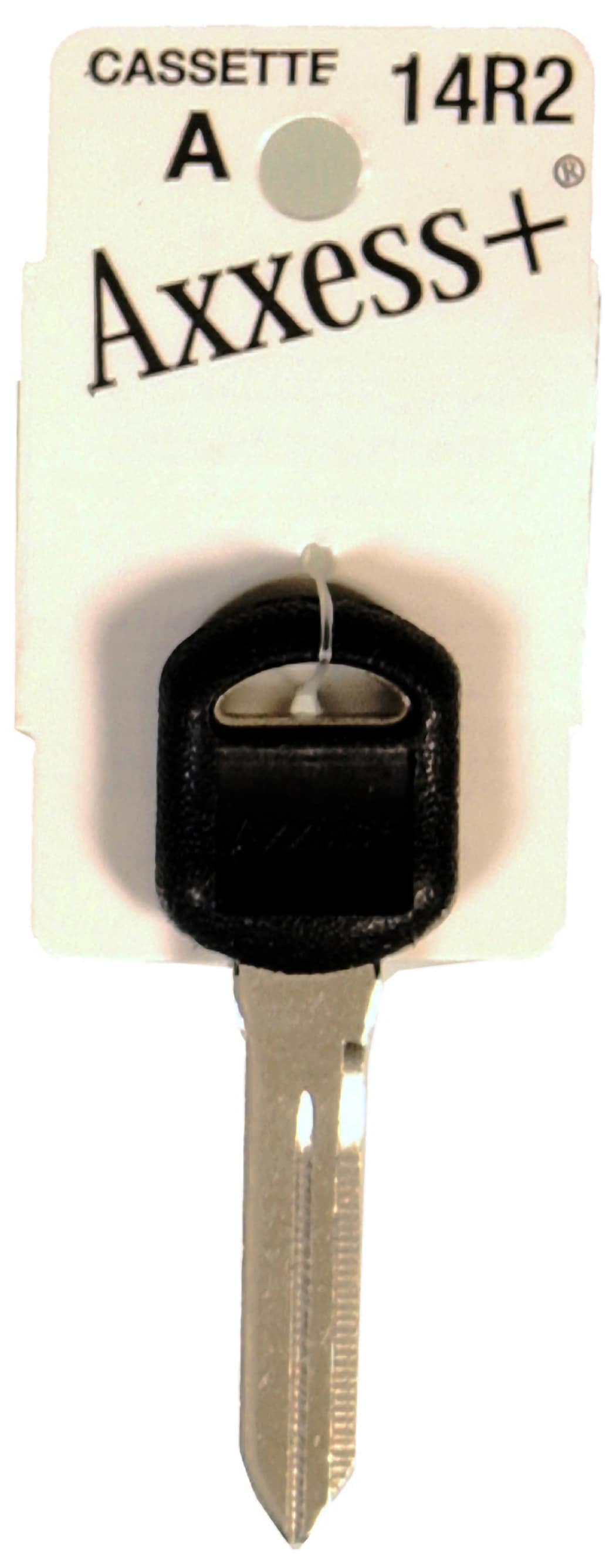 Hillman 440142 Silver/Black #14R2 Brass Automotive Key Blank