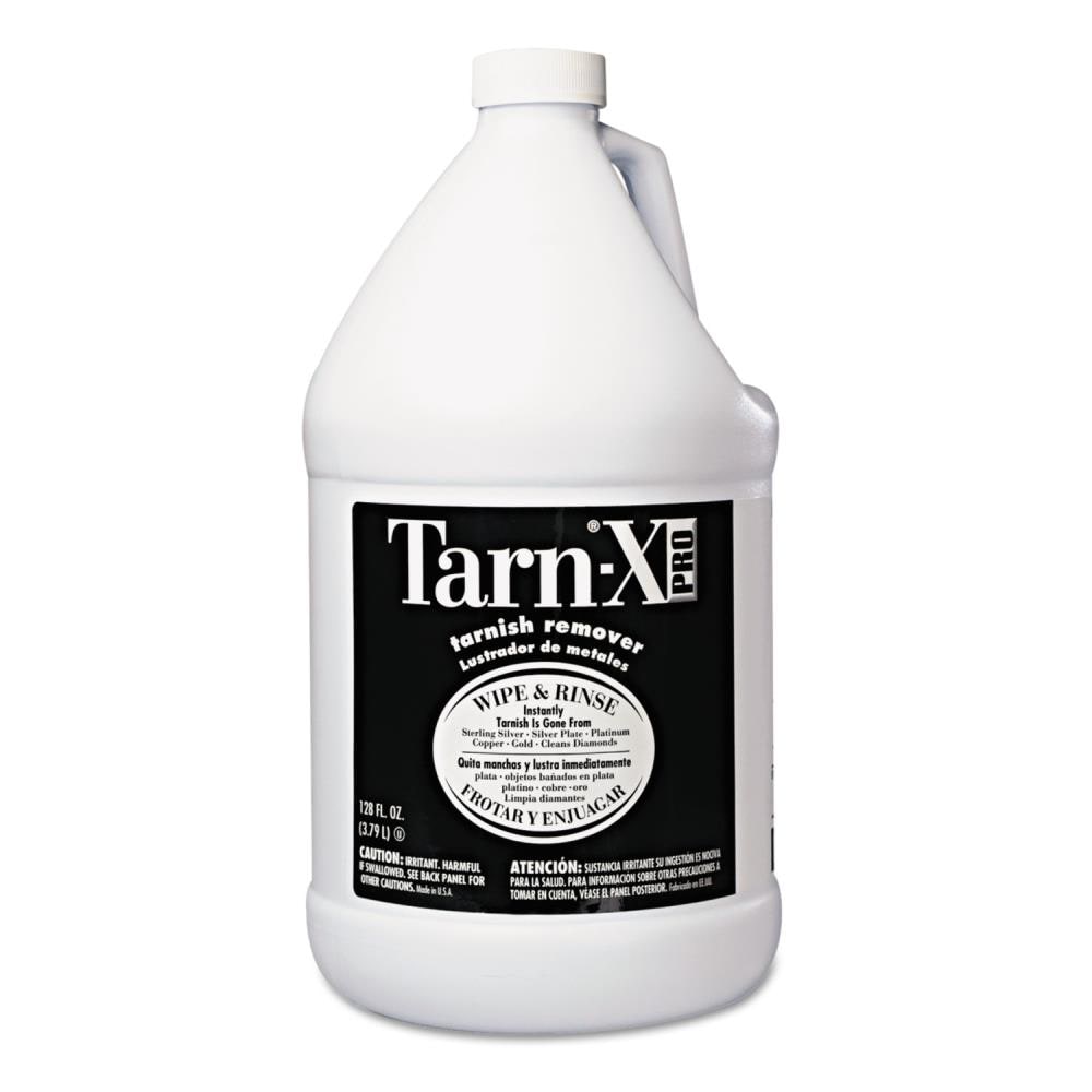  Tarn-X Metal and Silver Tarnish Remover, For Use on Sterling  Silver, Silver Plate, Platinum, Copper, Gold, Diamonds - 12 Ounce Bottle  (Pack of 2) : Health & Household