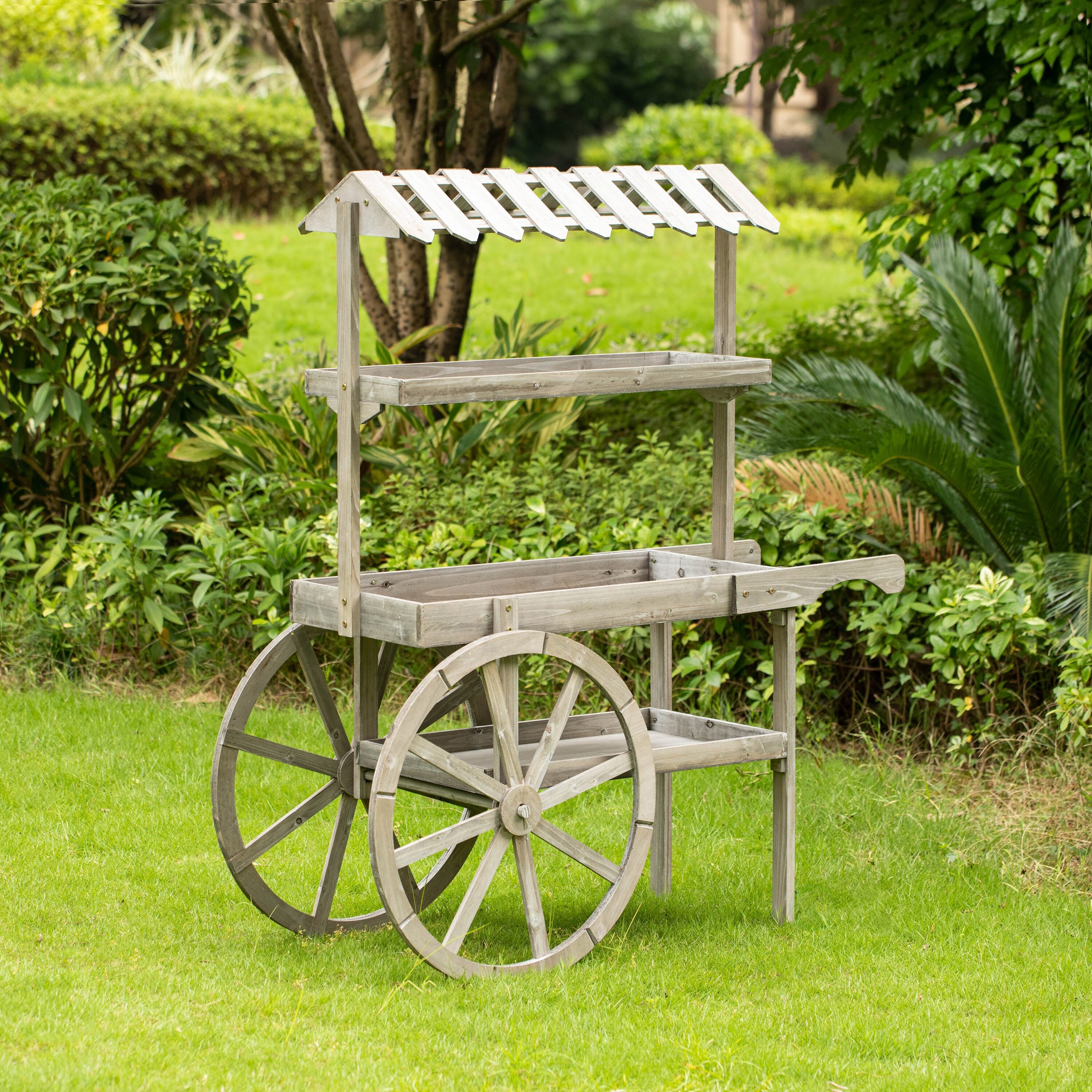 Vintiquewise QI004639 Plant-Stand - View #3