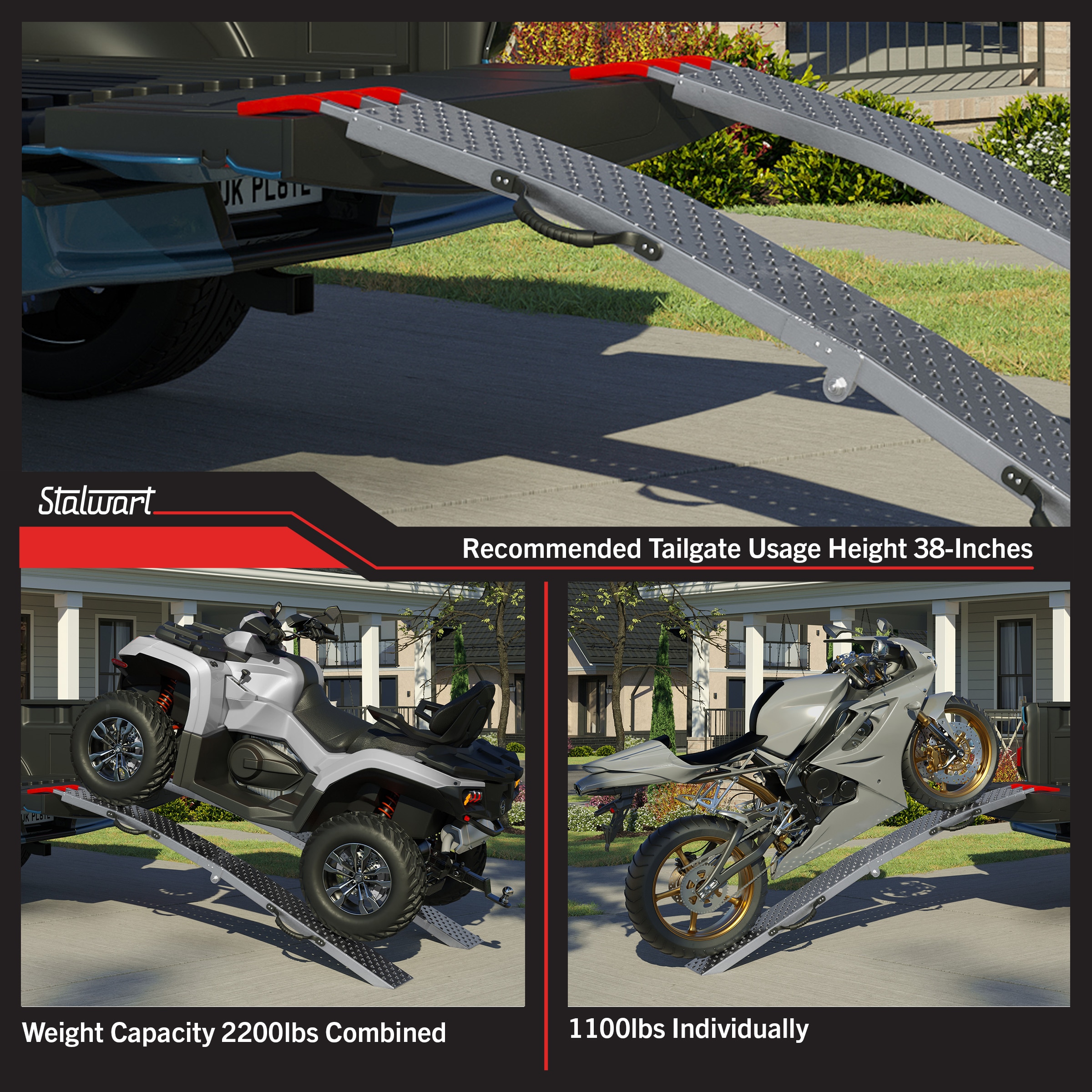 Stalwart 75-CAR2025 Loading-Ramps - View #11