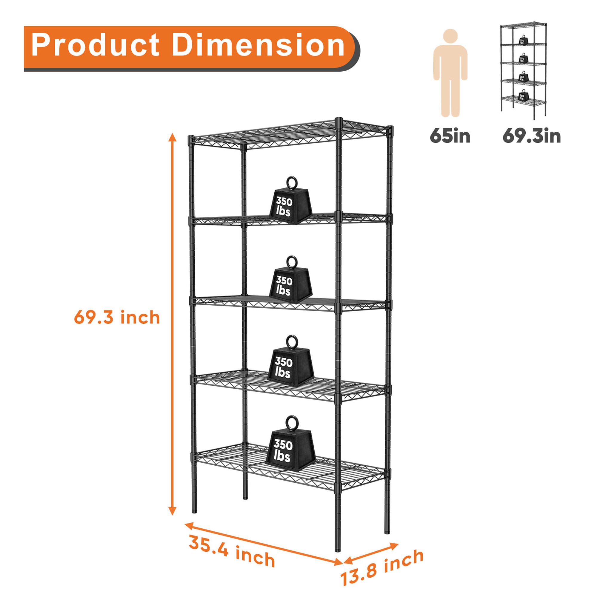Gaierptone CRXBMIWYX3W Free-Standing-Shelving - View #7