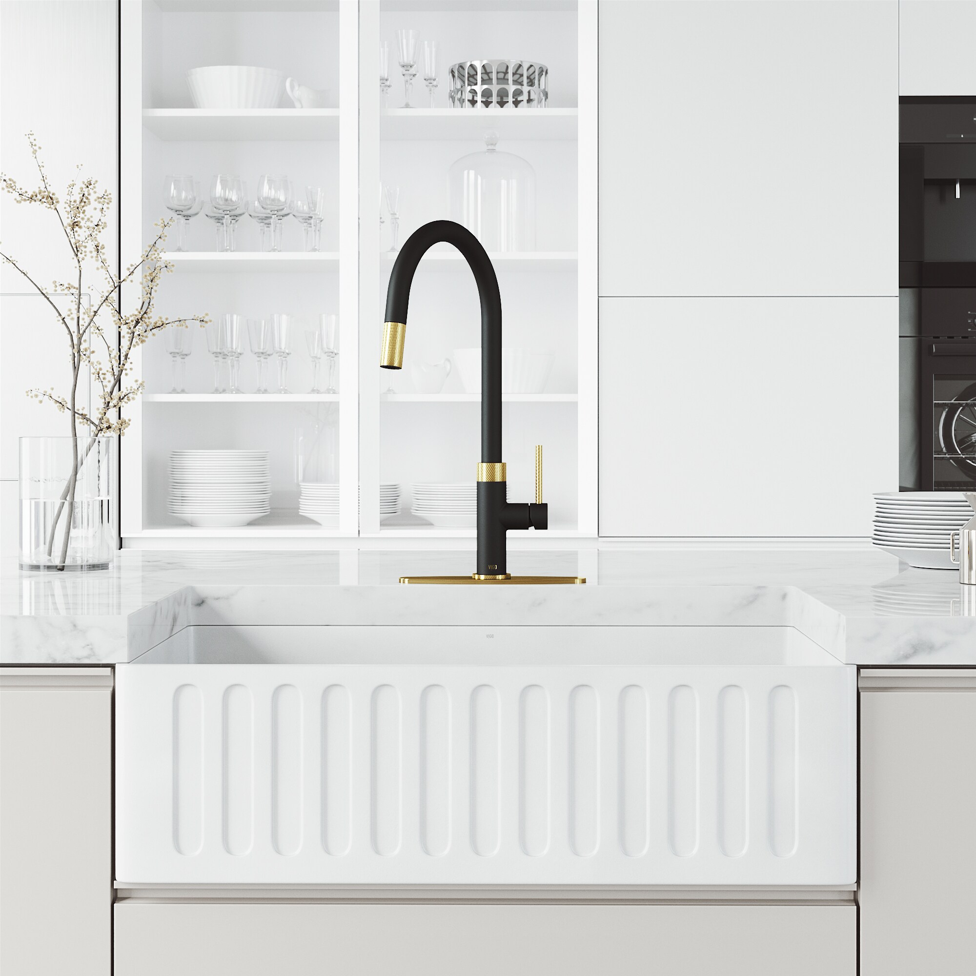 VIGO VG02033MGMBK1 Kitchen-Faucets - View #5