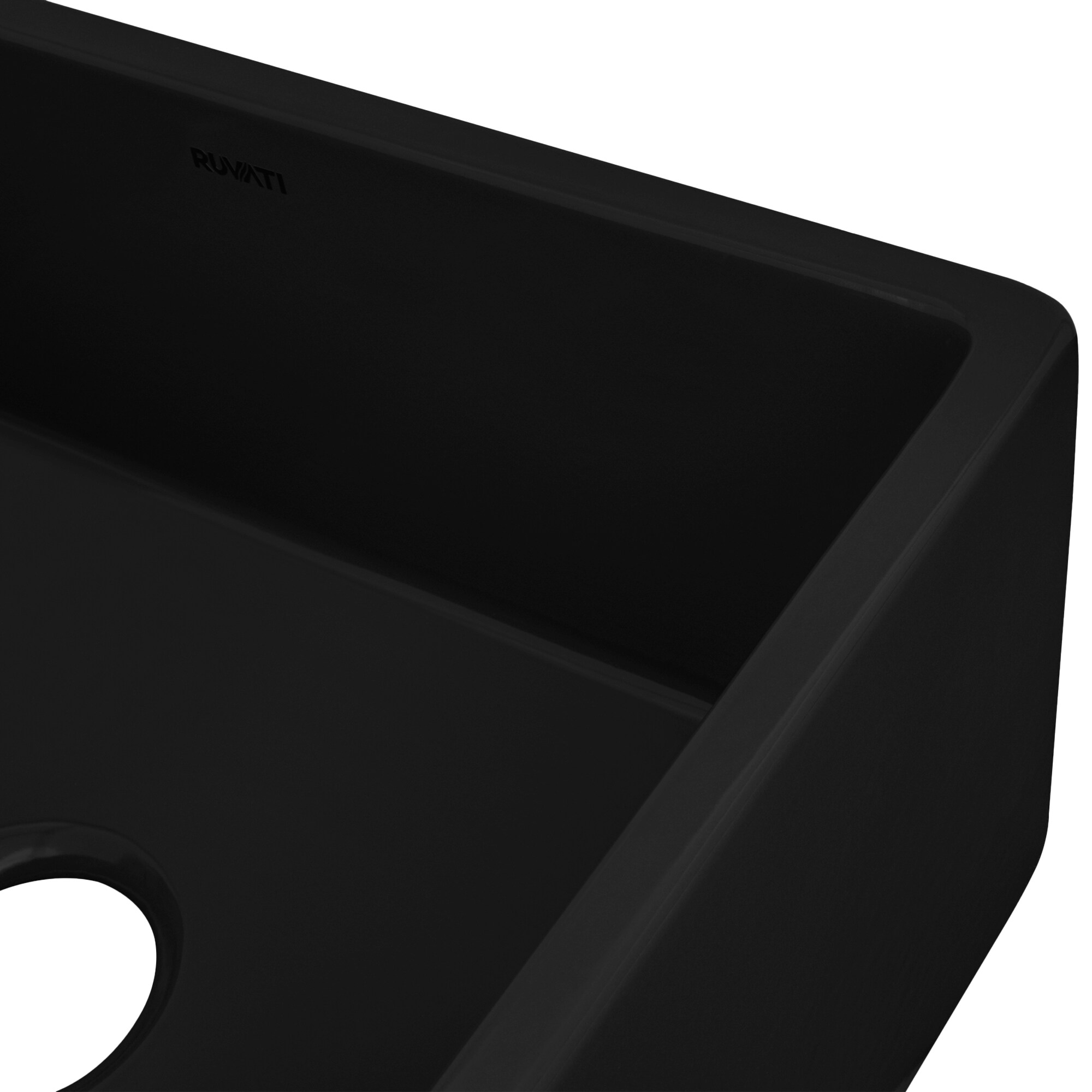 Ruvati RVL2468BK Kitchen-Sinks - View #4