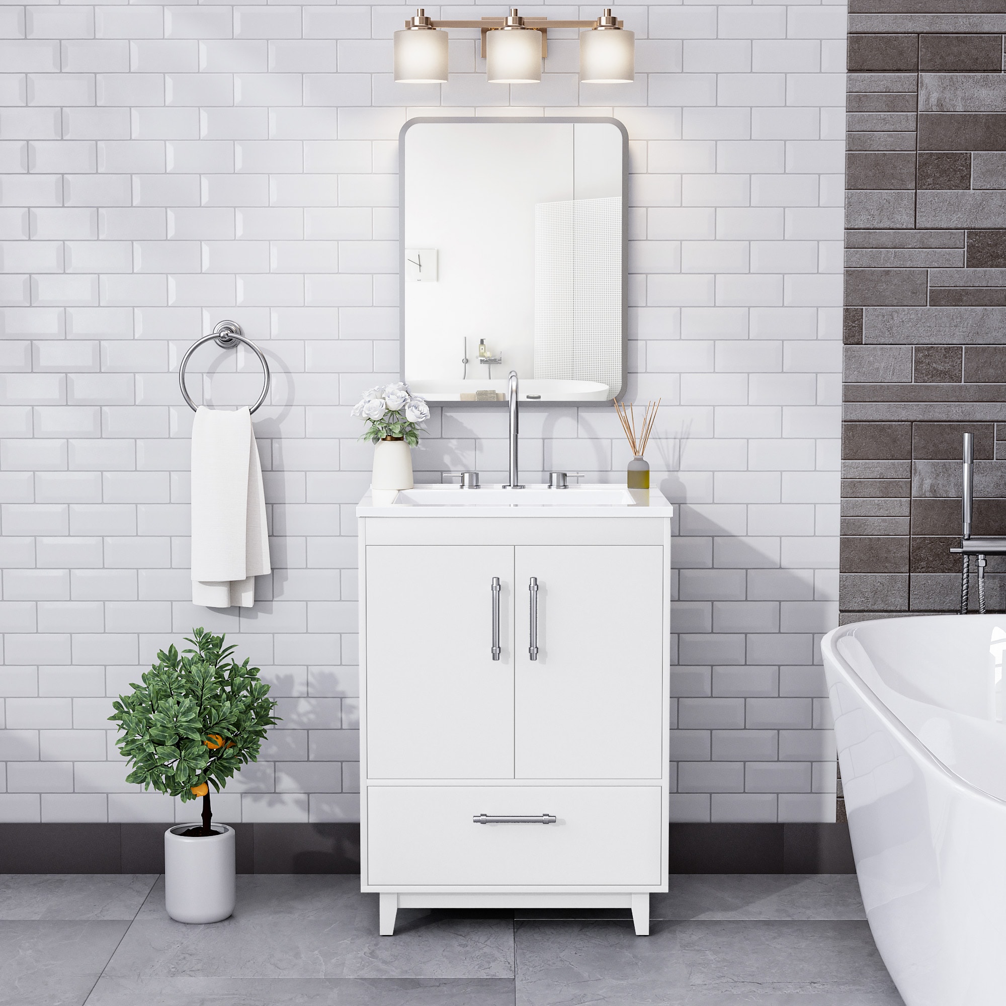 JEAREY HDBY-BE Bath-Vanity-Combo - View #4