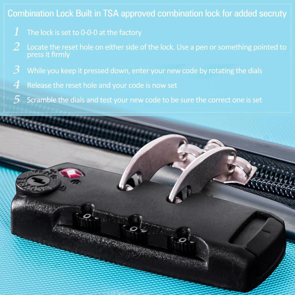 CASAINC MRS-PP191030AAM Luggage-And-Luggage-Sets - View #4