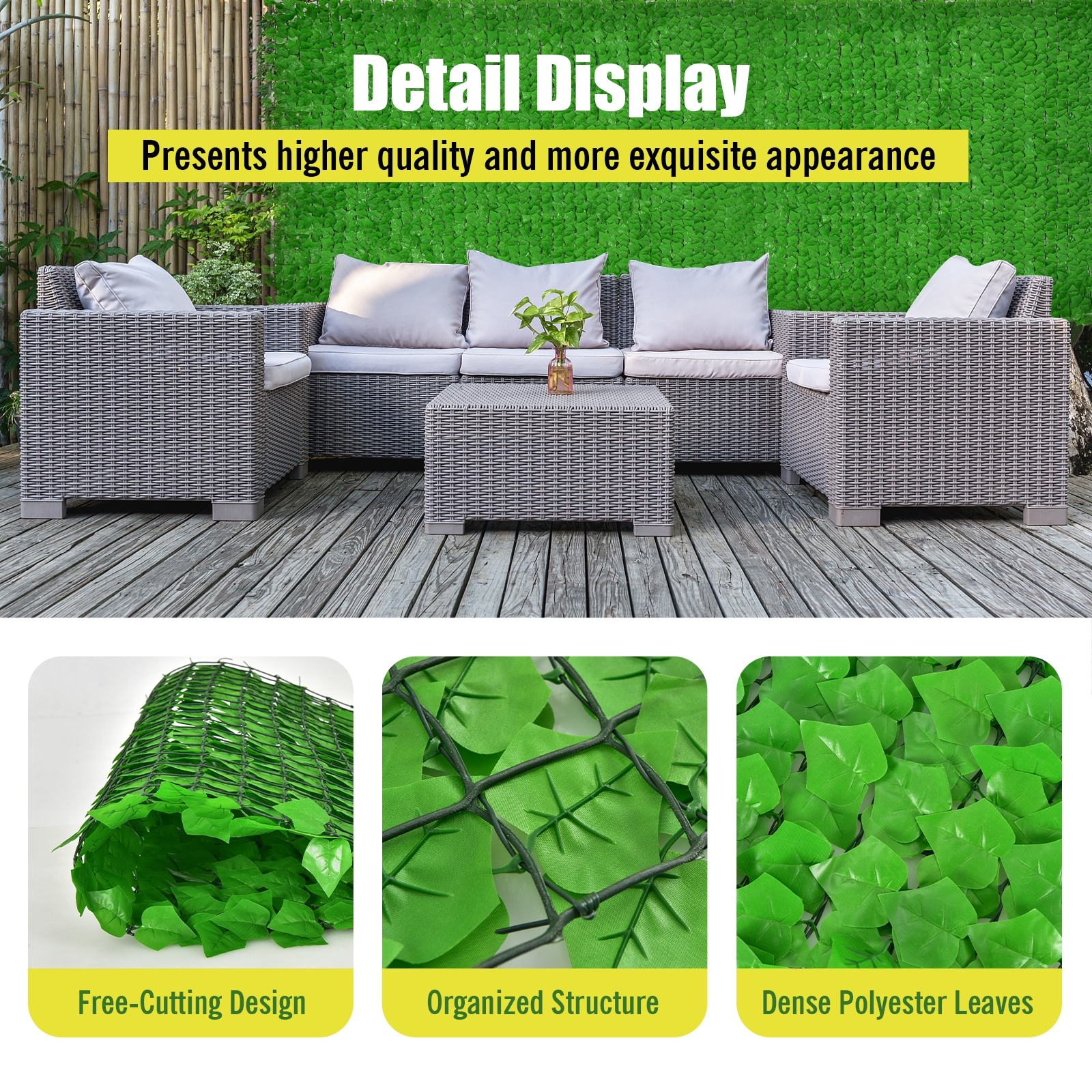 Poinic CWJT10486-1 Garden-Utility-Fencing - View #3