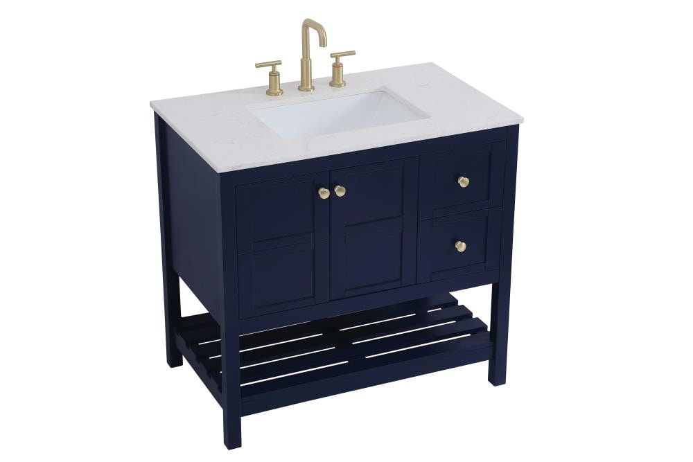 Elegant Decor FI49236BL Bath-Vanity-Combo - View #4