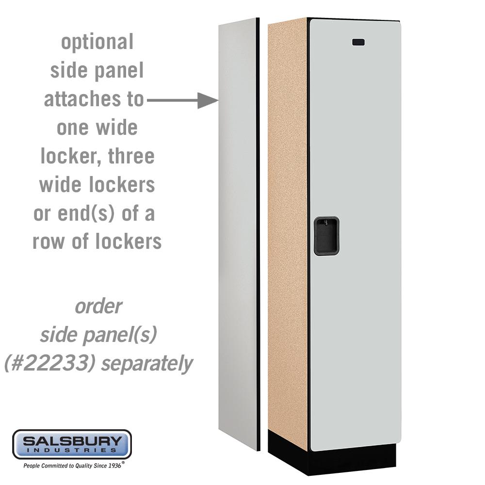 SALSBURY INDUSTRIES 18-21168GRY Storage-Lockers - View #2