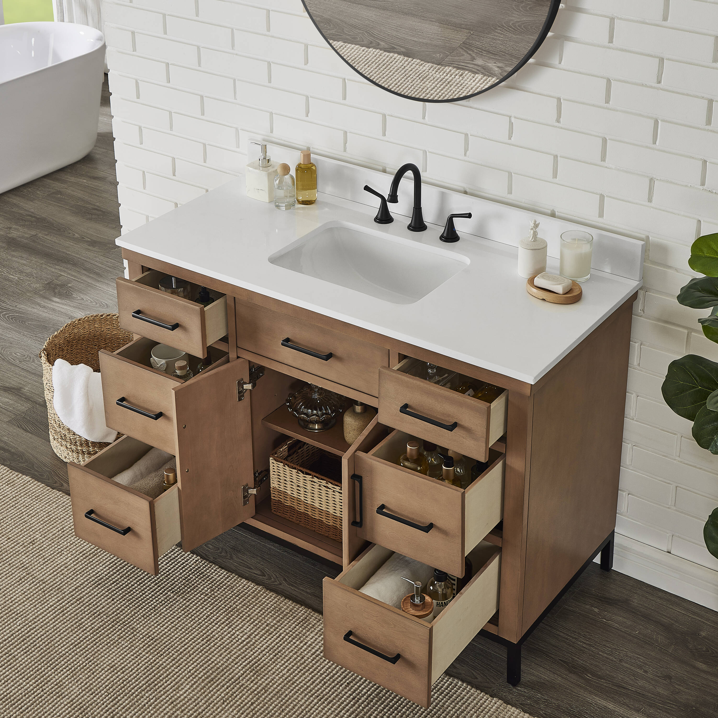 Runfine RF110443 Bath-Vanity-Combo - View #3