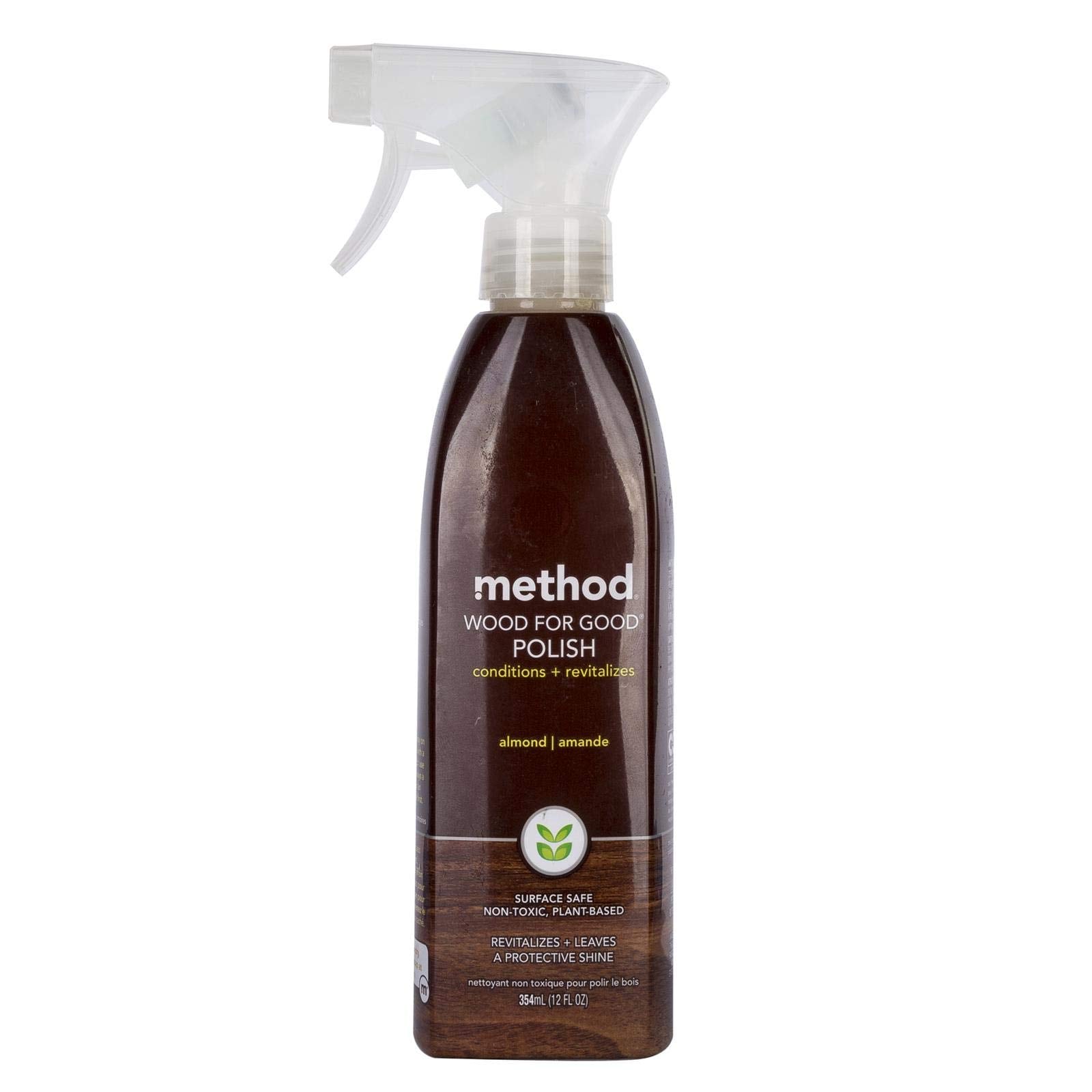 method  Wood For Good Wood Polish Cleaner Almond Scent 12 fl oz