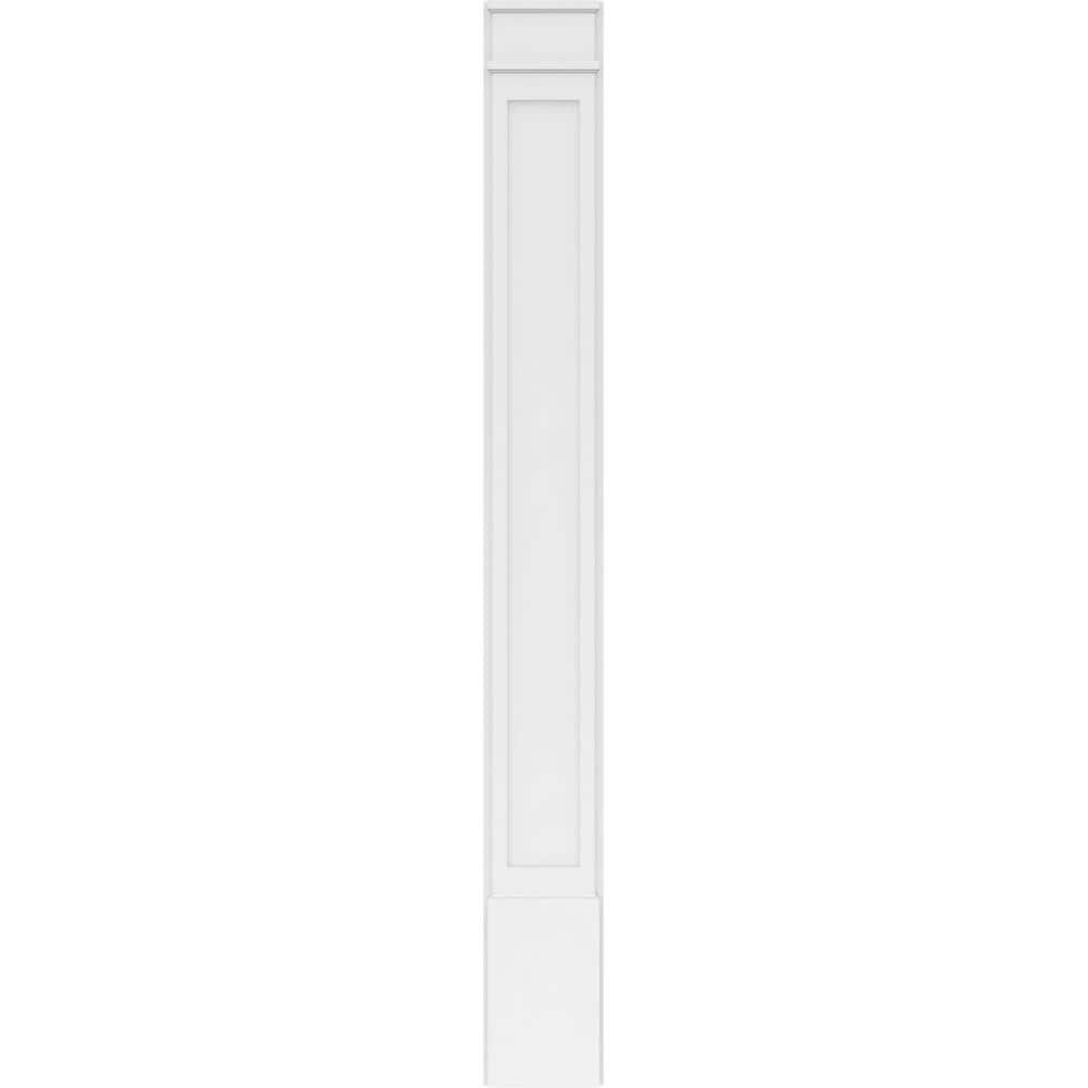 Ekena Millwork PILP10X090FP02-2 Entry-Door-Casing-Accents - View #3