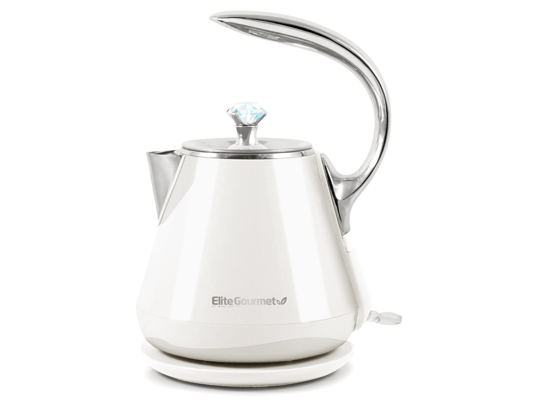 Premium LEVELLA 6-Cup Cordless White Electric Kettle with Detachable Base  PTK5156 - The Home Depot